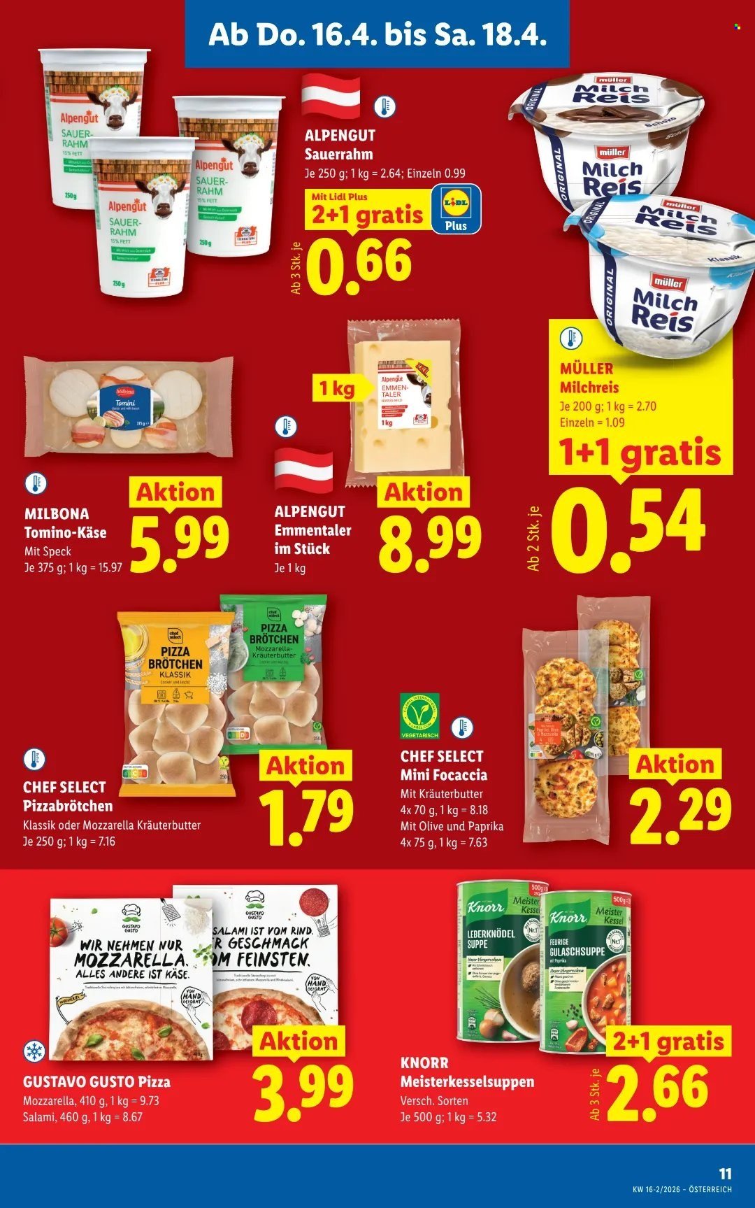 LIDL Flugblatt - Ab Donnerstag, 16.4.2026