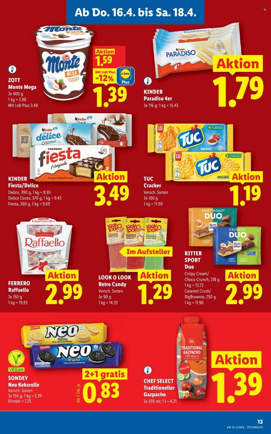 LIDL Flugblatt - Ab Donnerstag, 16.4.2026