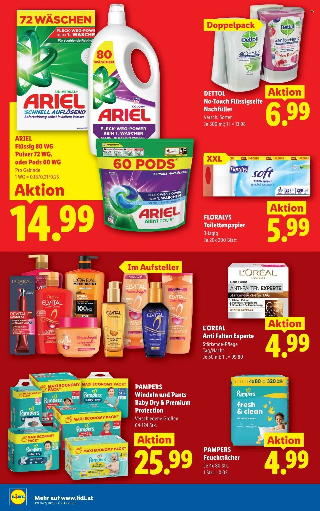LIDL Flugblatt - Ab Donnerstag, 16.4.2026