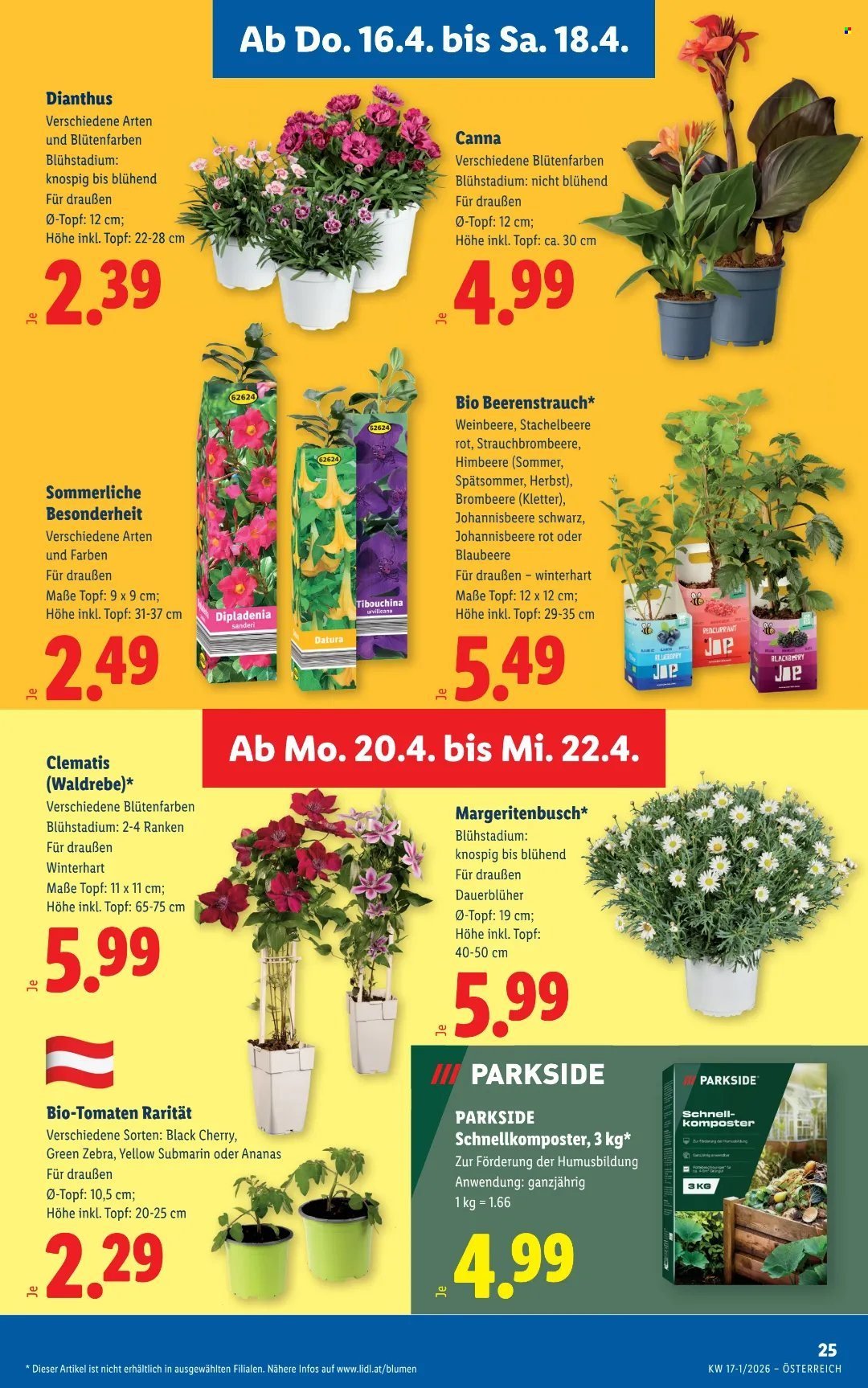 LIDL Flugblatt - Ab Donnerstag, 16.4.2026