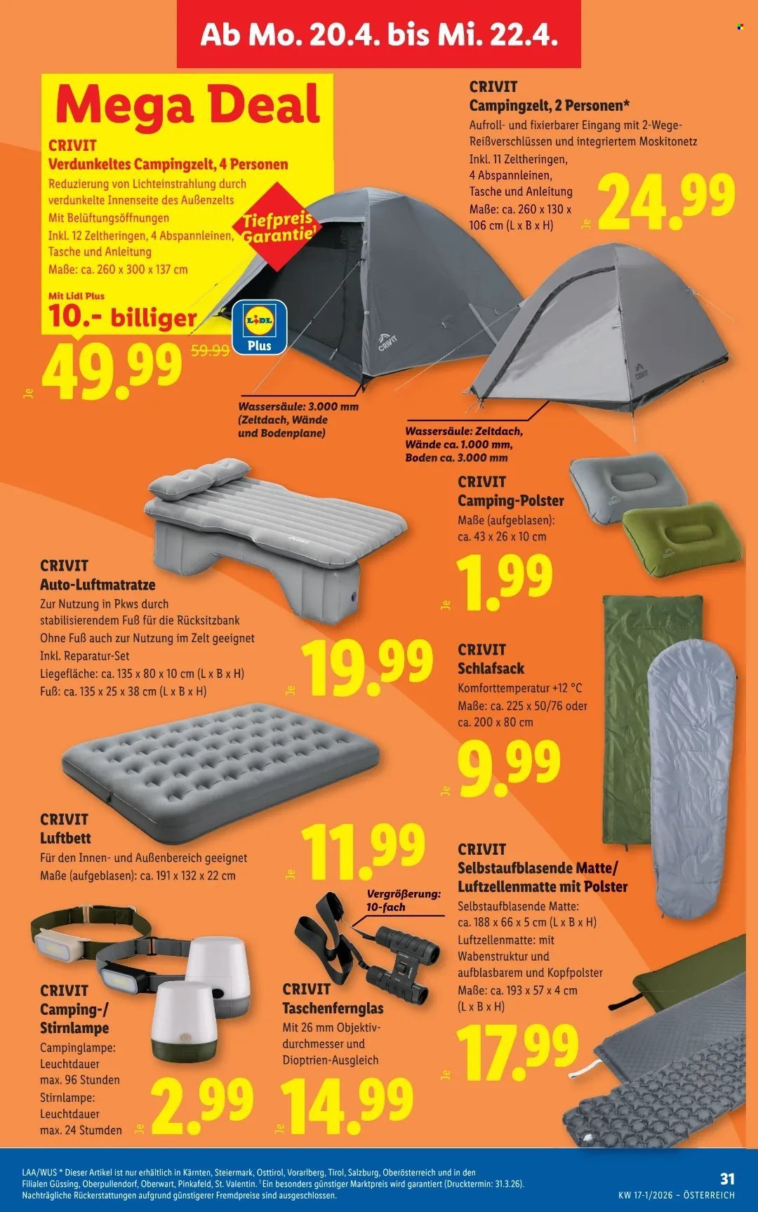 LIDL Flugblatt - Ab Donnerstag, 16.4.2026