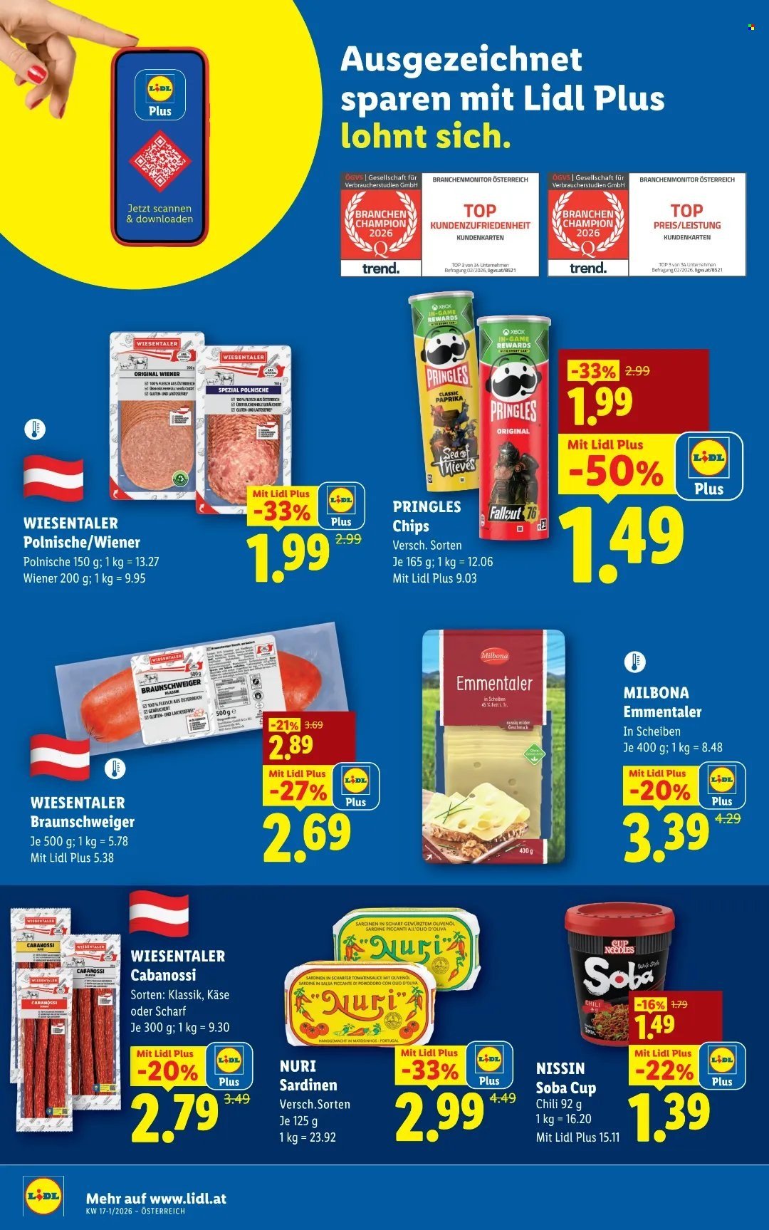 LIDL Flugblatt - Ab Donnerstag, 16.4.2026