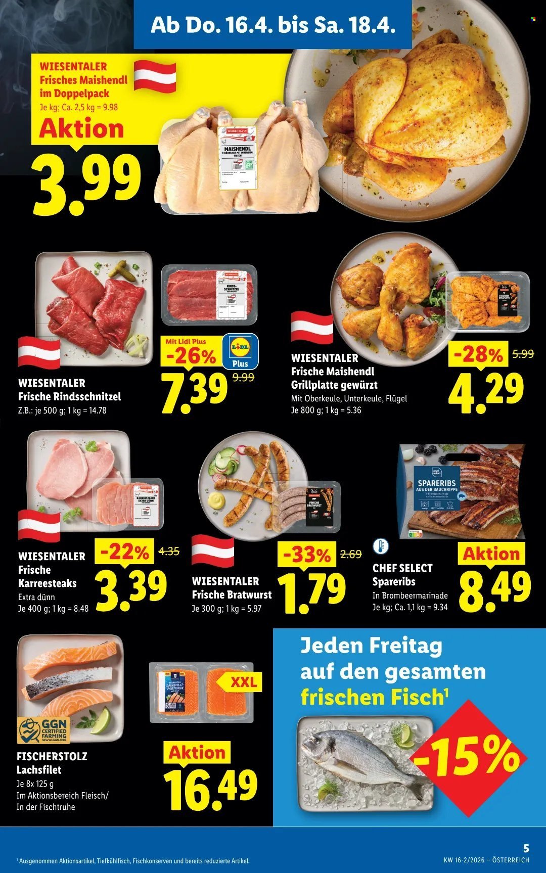 LIDL Flugblatt - Ab Donnerstag, 16.4.2026