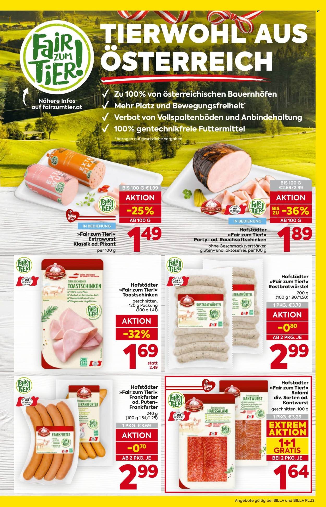 BILLA Flugblatt - Ab Donnerstag, 30.7.2026