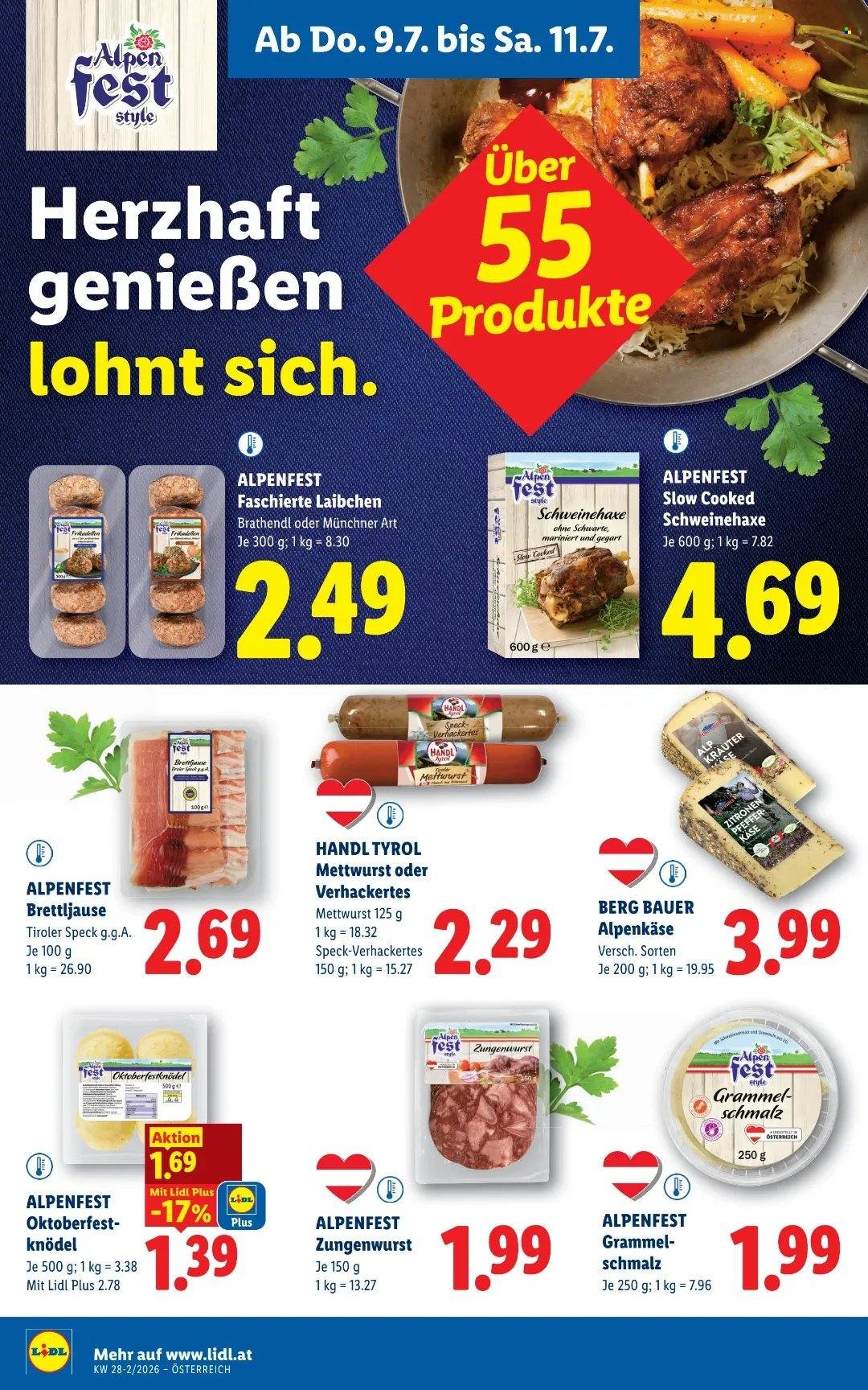 LIDL Flugblatt - Ab Donnerstag, 9.7.2026