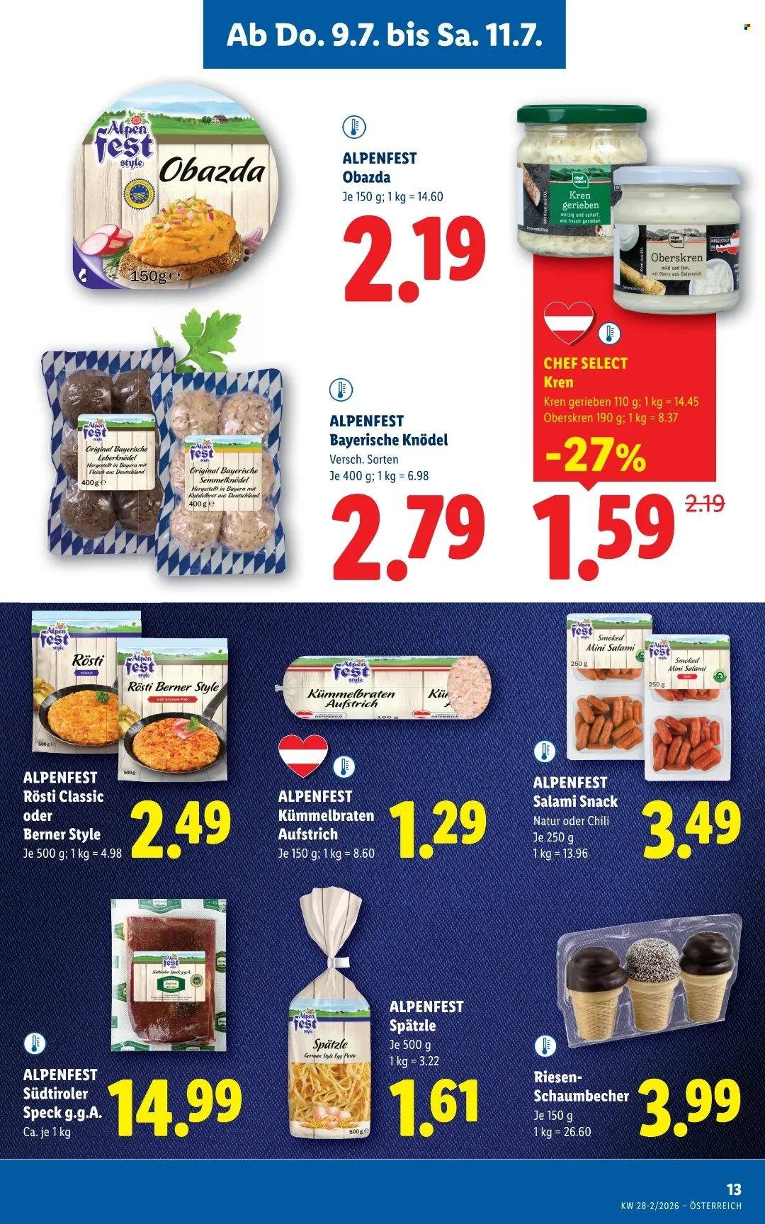 LIDL Flugblatt - Ab Donnerstag, 9.7.2026
