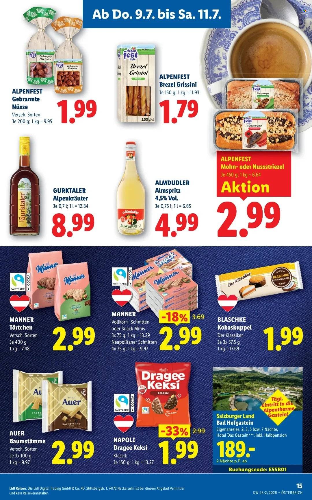 LIDL Flugblatt - Ab Donnerstag, 9.7.2026