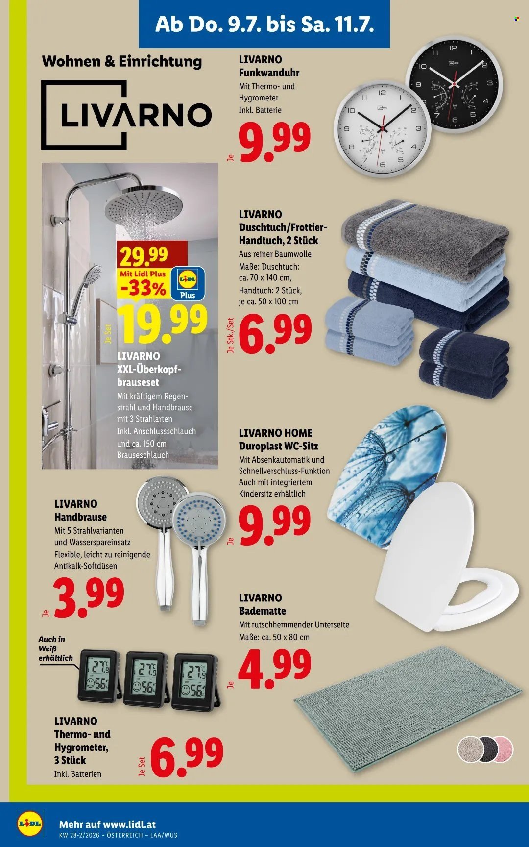 LIDL Flugblatt - Ab Donnerstag, 9.7.2026