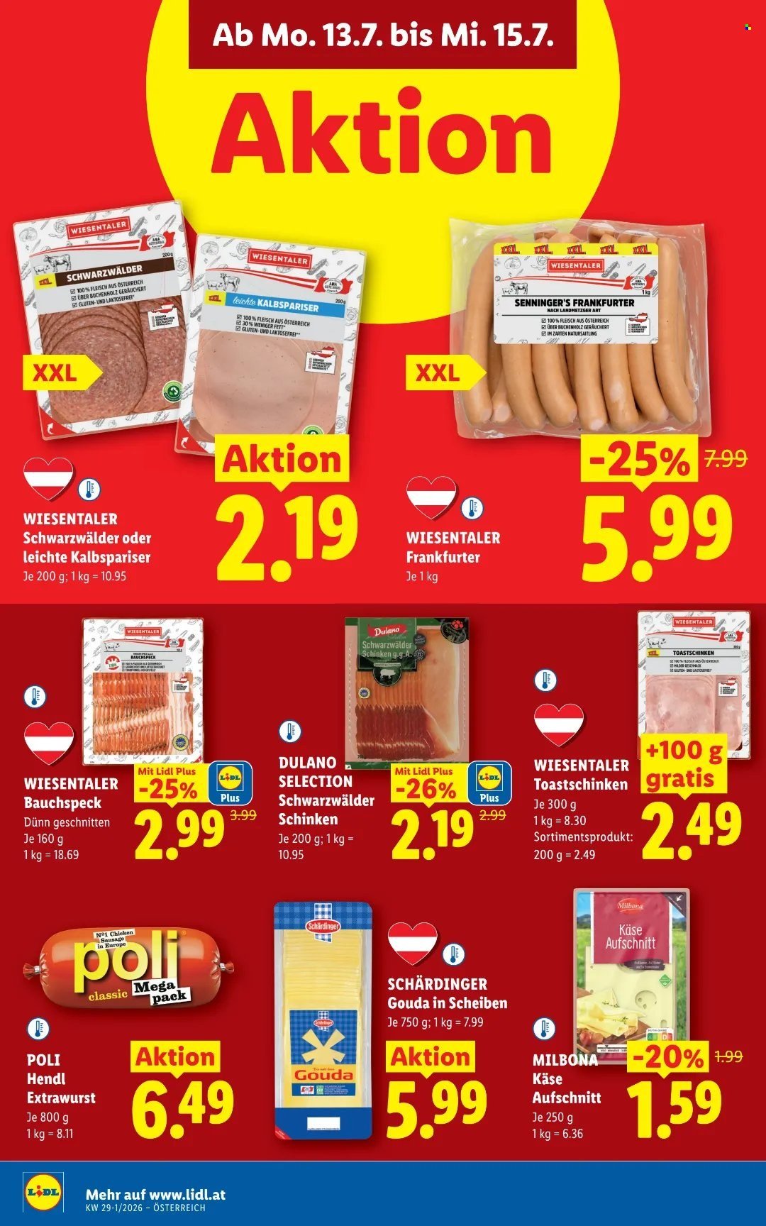 LIDL Flugblatt - Ab Donnerstag, 9.7.2026