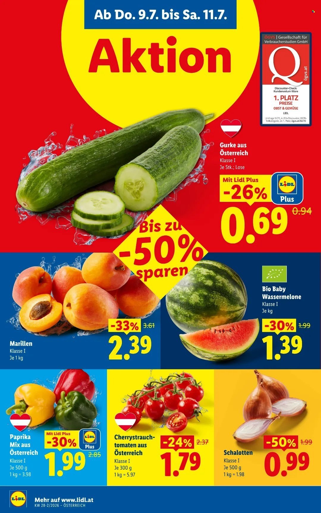 LIDL Flugblatt - Ab Donnerstag, 9.7.2026
