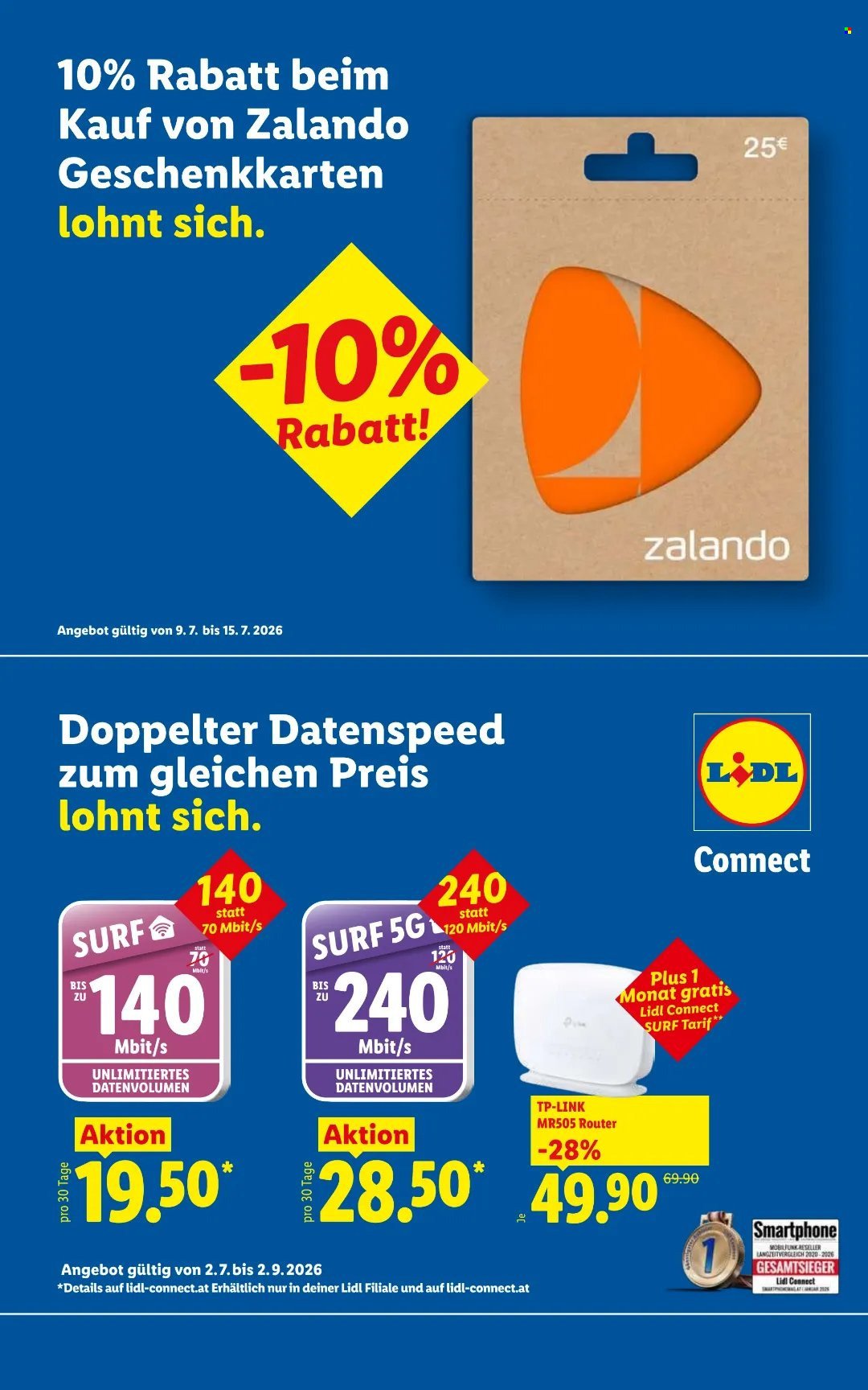 LIDL Flugblatt - Ab Donnerstag, 9.7.2026