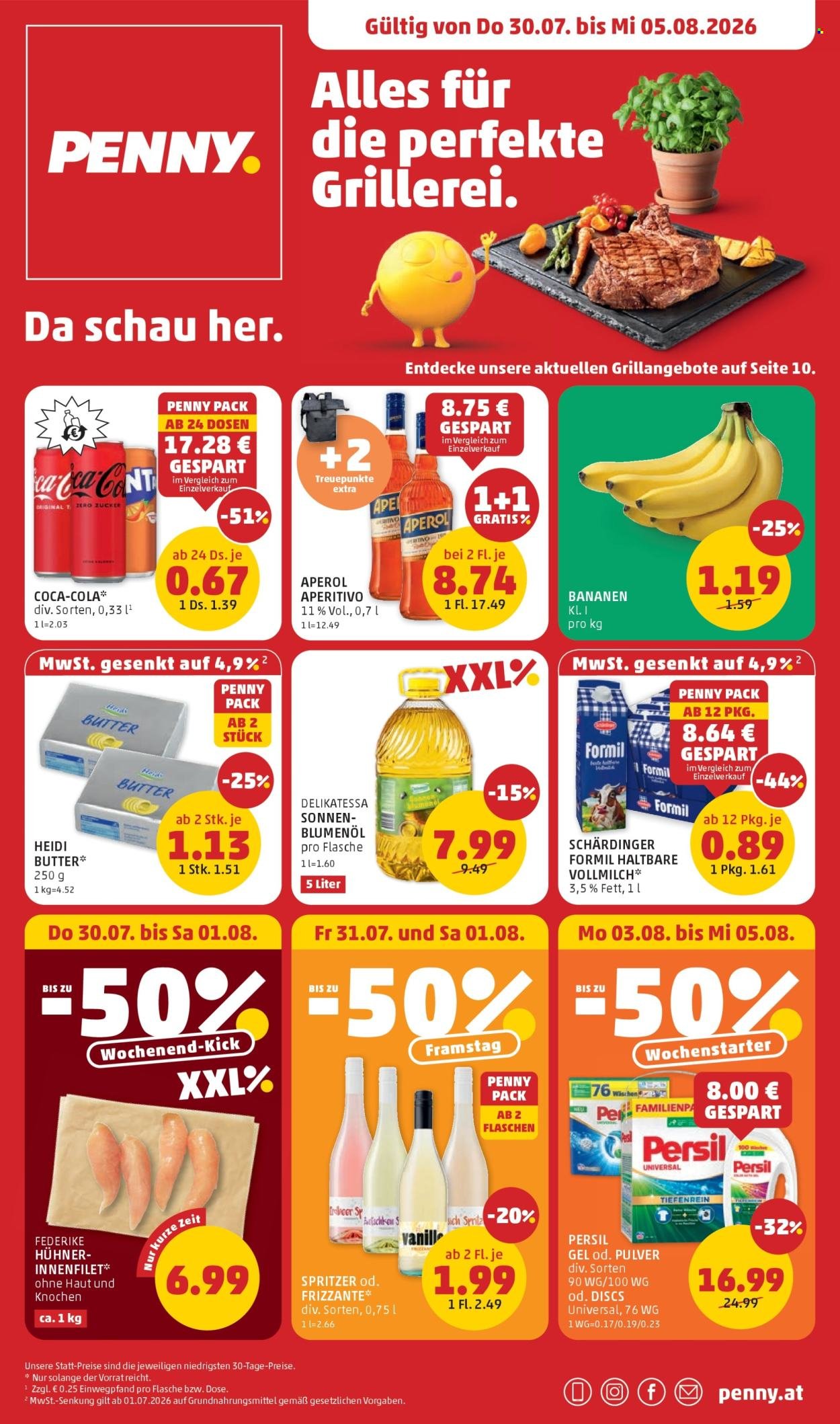 PENNY Flugblatt - Ab Donnerstag, 30.7.2026