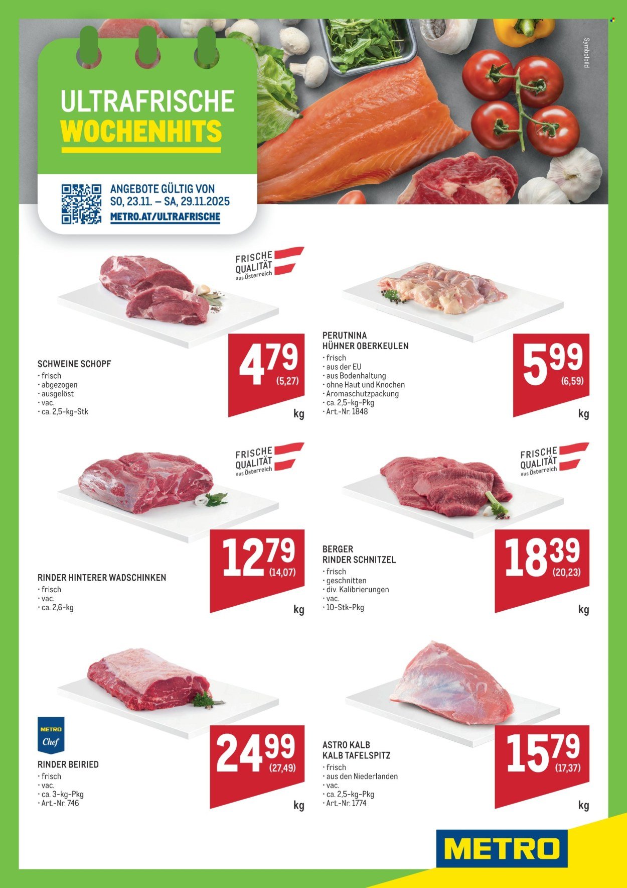 METRO Flugblatt - Ultrafrische Wochenhits KW48