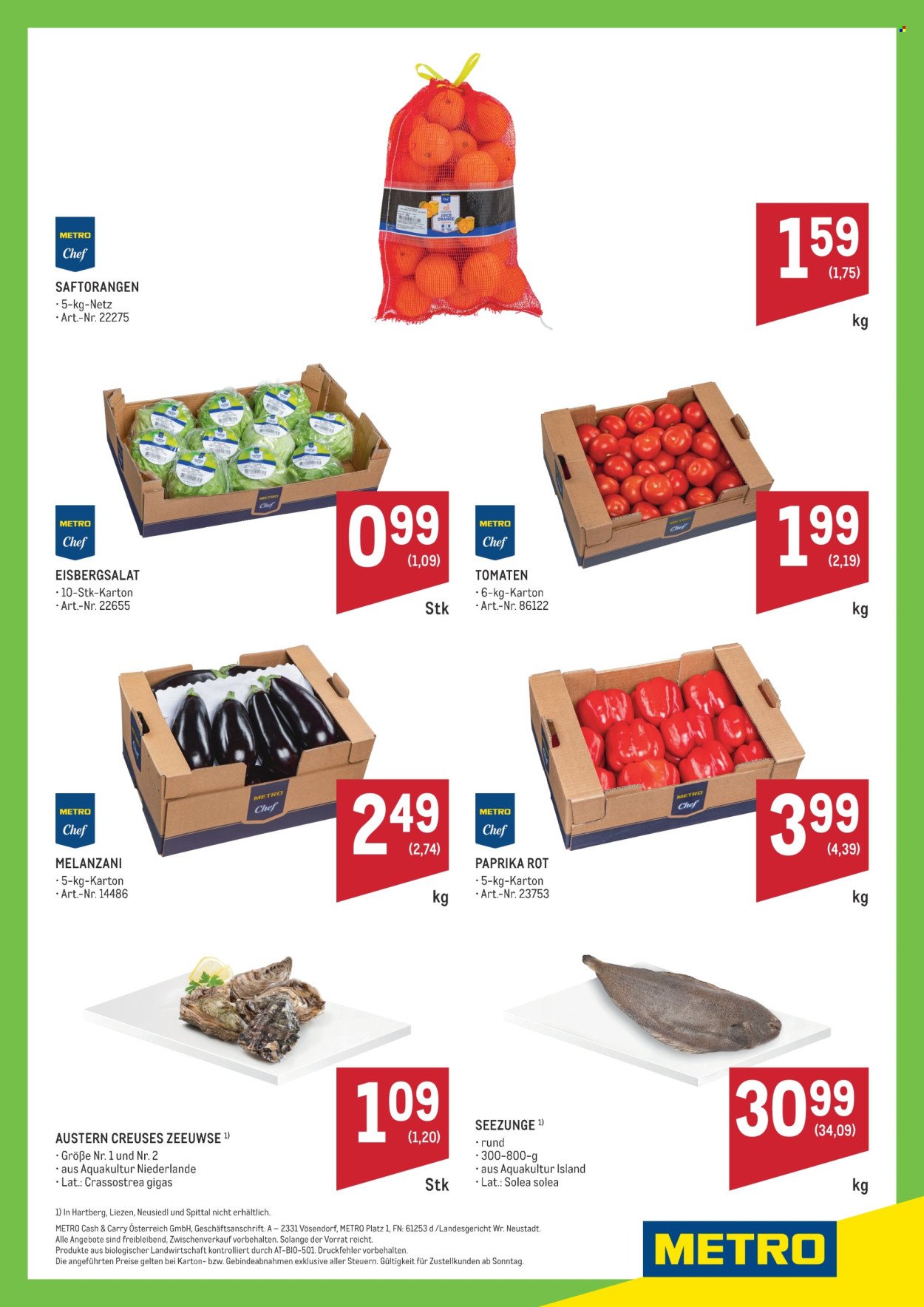 METRO Flugblatt - Ultrafrische Wochenhits KW48