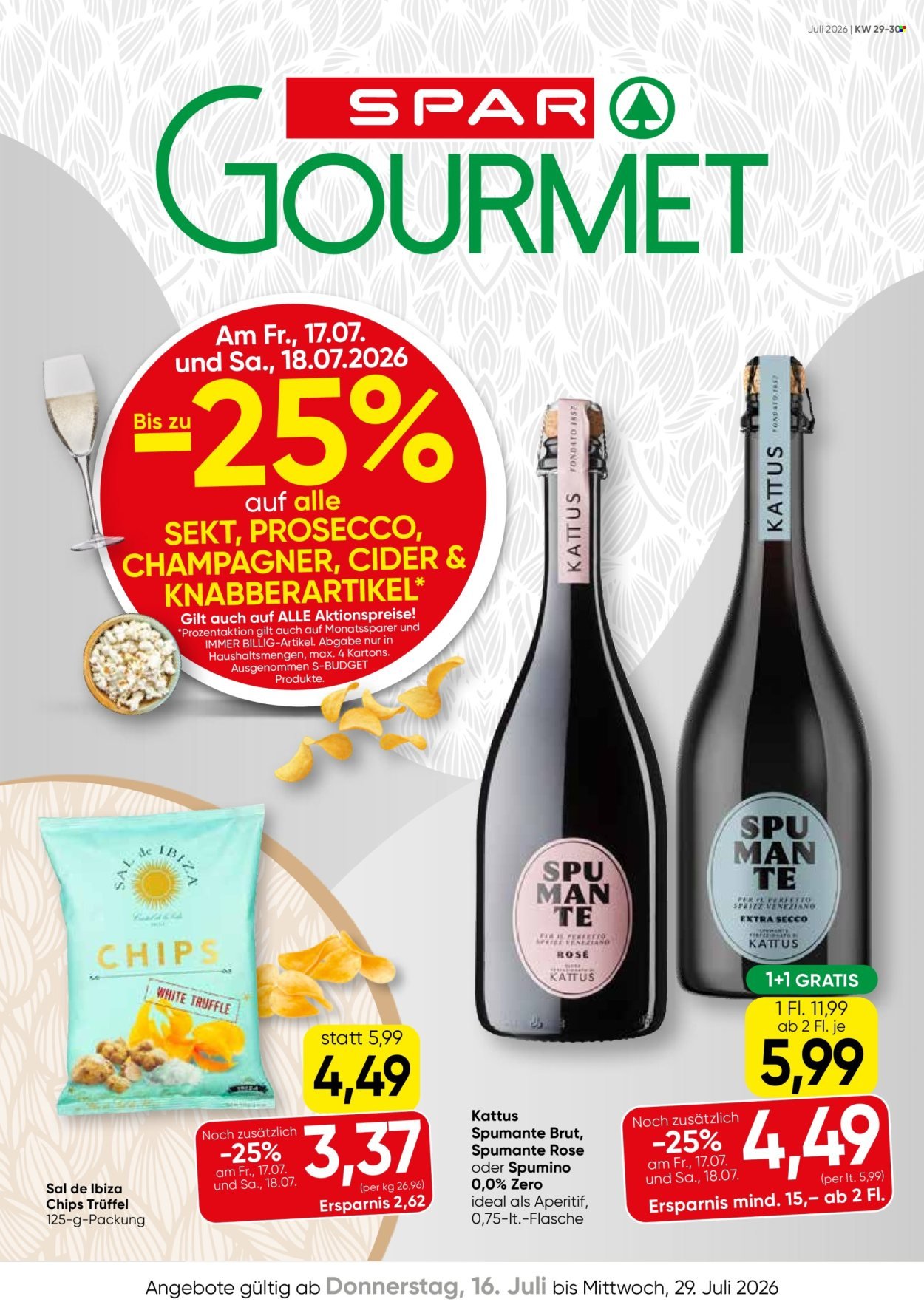 SPAR Flugblatt - Gourmet