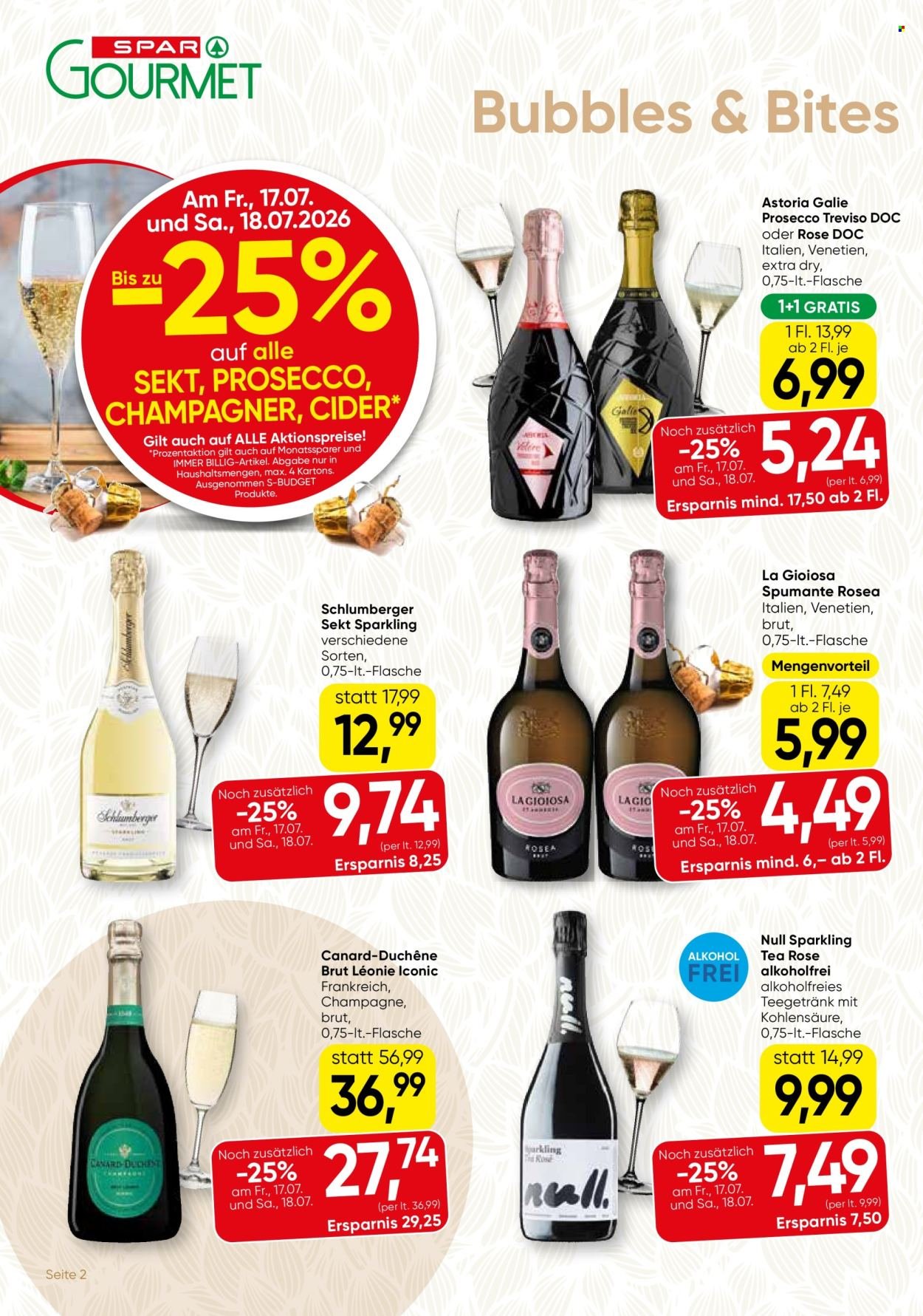 SPAR Flugblatt - Gourmet