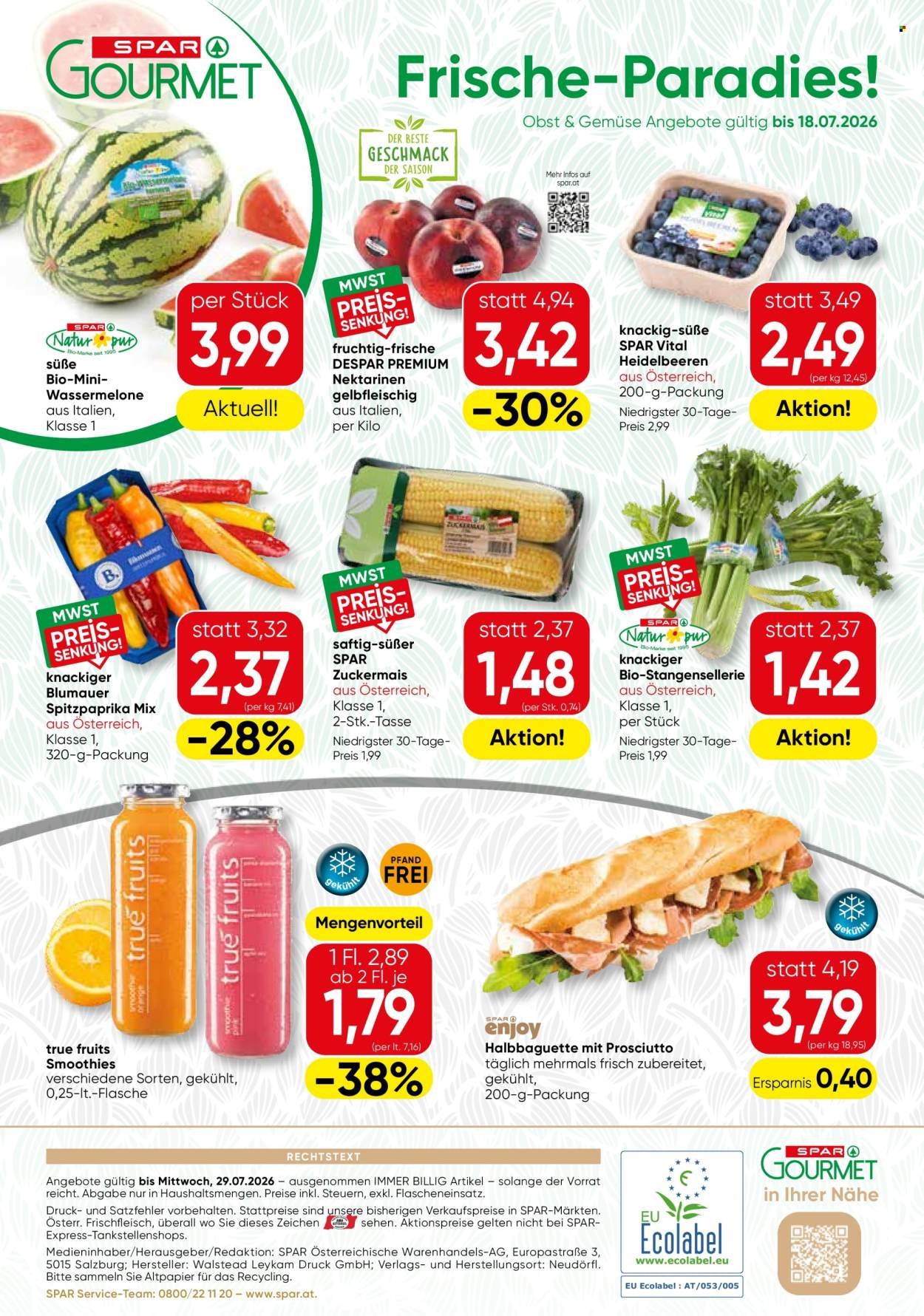 SPAR Flugblatt - Gourmet