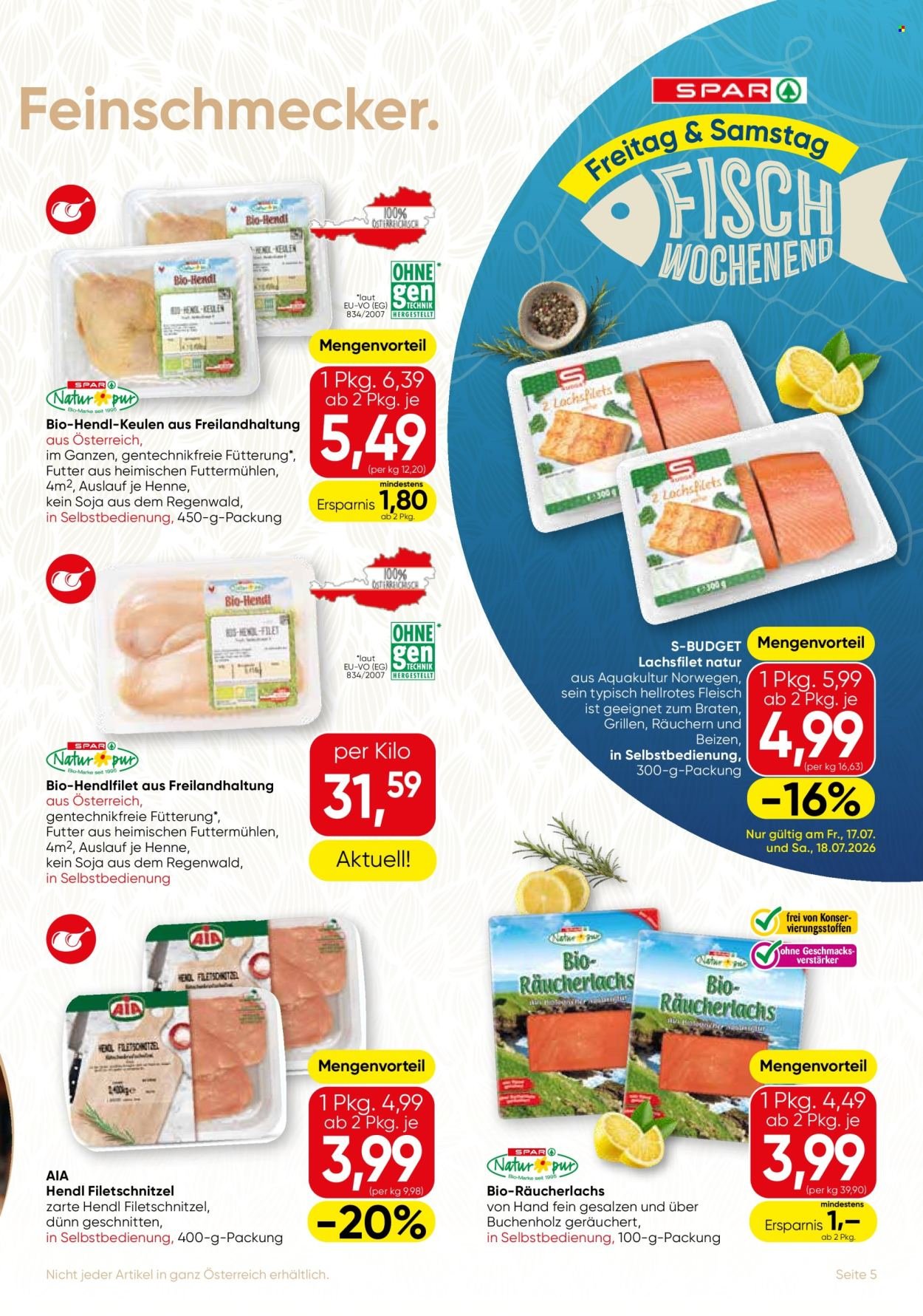 SPAR Flugblatt - Gourmet