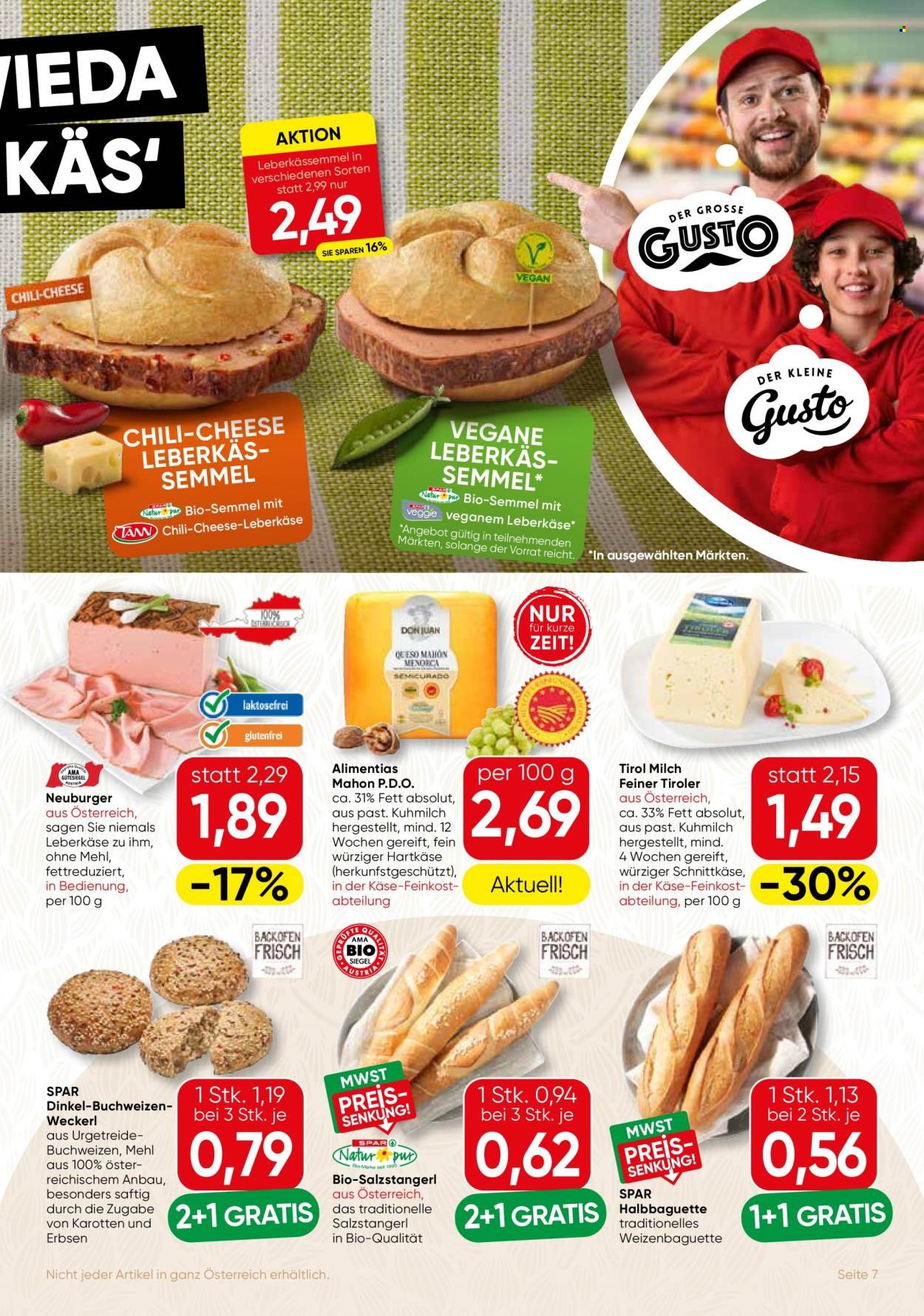 SPAR Flugblatt - Gourmet
