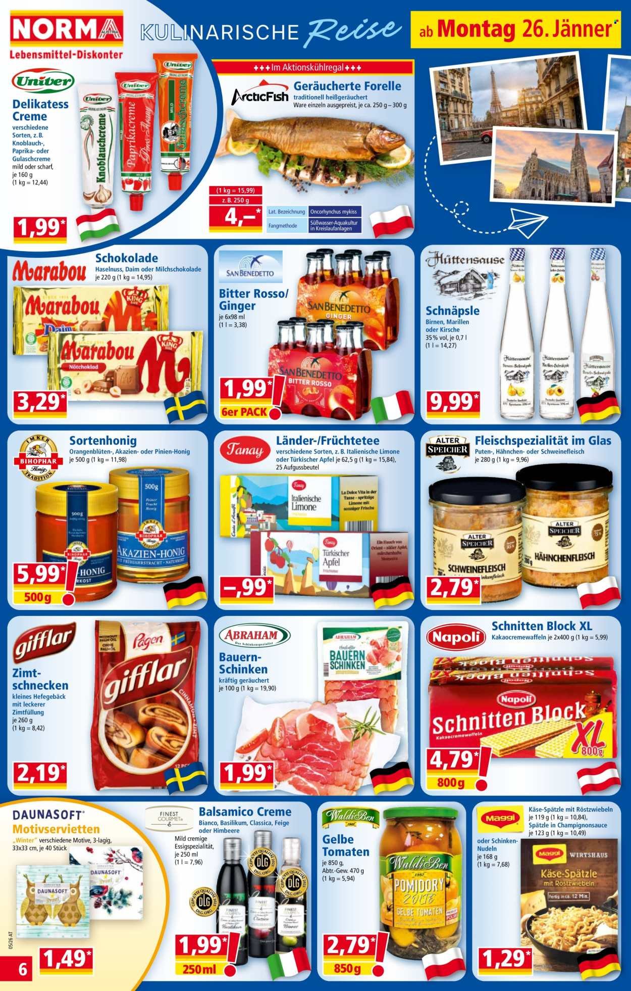 NORMA Flugblatt - Ab Montag, 26.1.2026