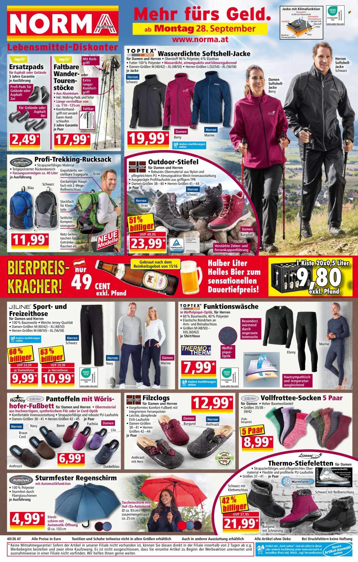 NORMA Flugblatt - Ab Montag, 28.9.2026