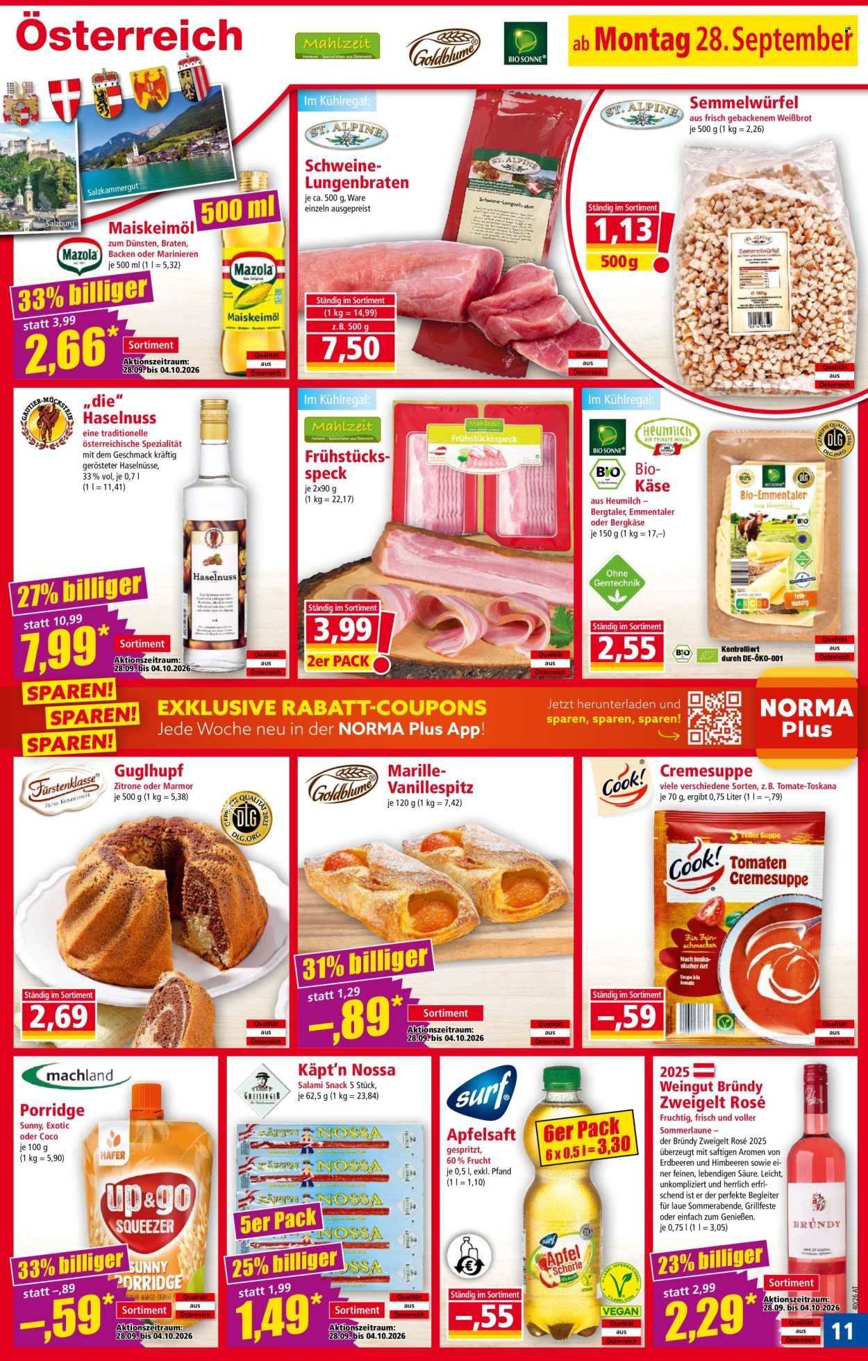 NORMA Flugblatt - Ab Montag, 28.9.2026