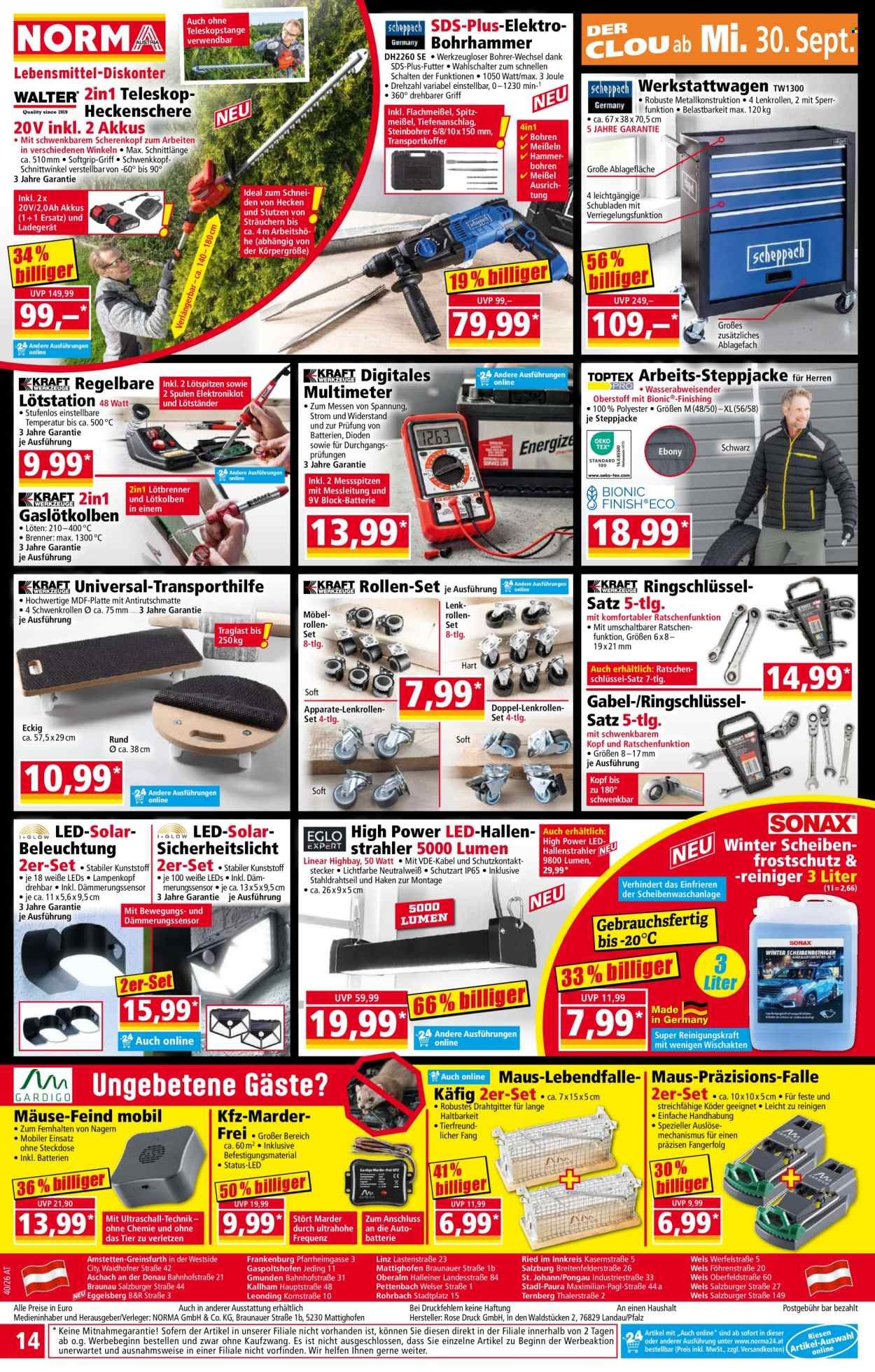 NORMA Flugblatt - Ab Montag, 28.9.2026