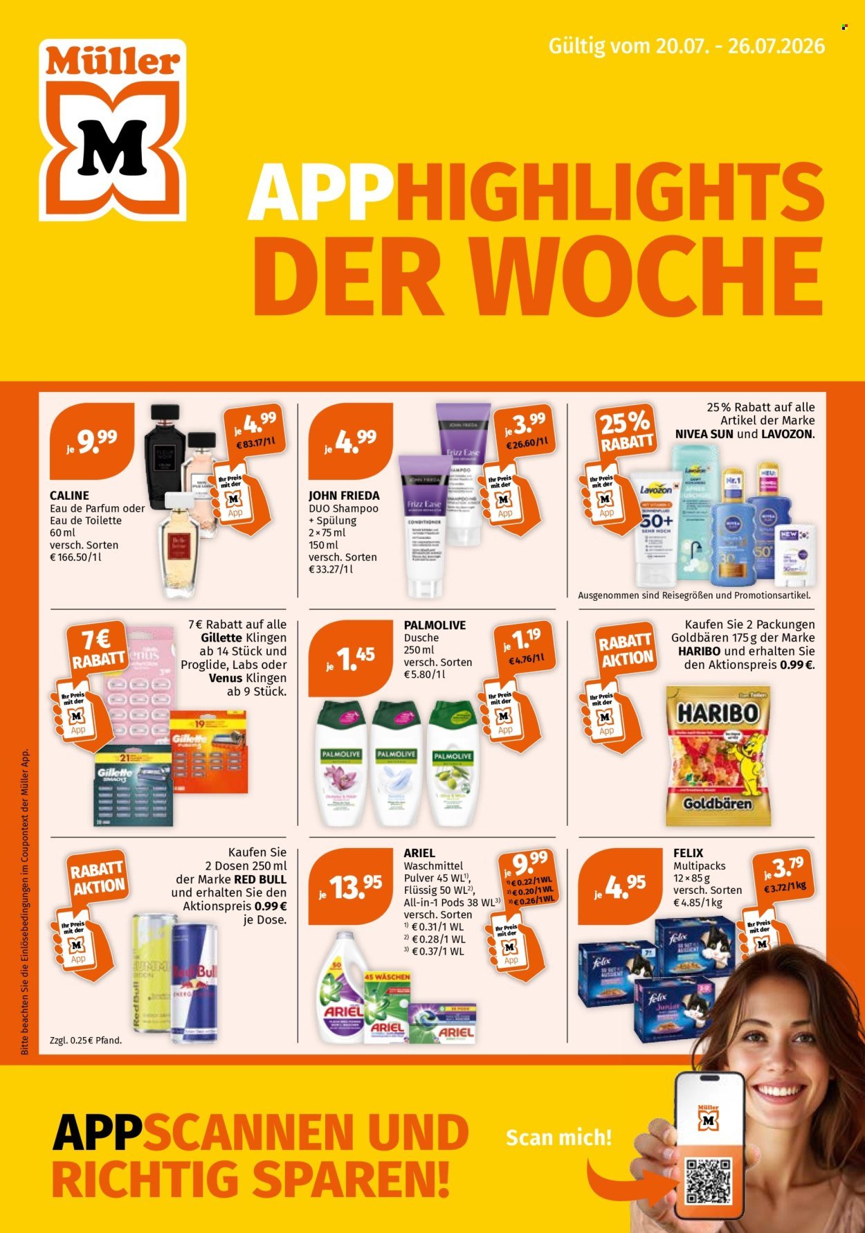 MÜLLER Flugblatt - Ab Montag, 20.7.2026