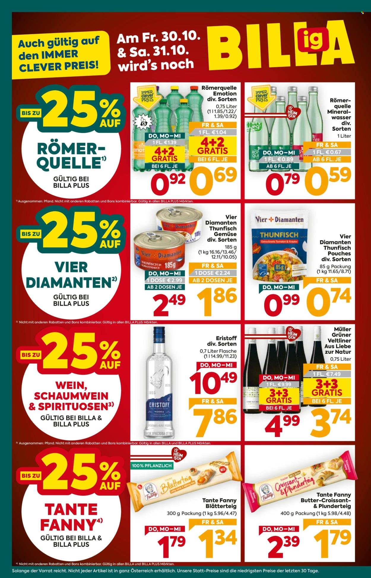 BILLA PLUS Flugblatt - Ab Donnerstag, 29.10.2026