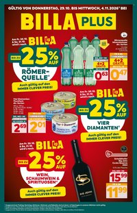 BILLA PLUS Flugblatt - Ab Donnerstag, 29.10.2026