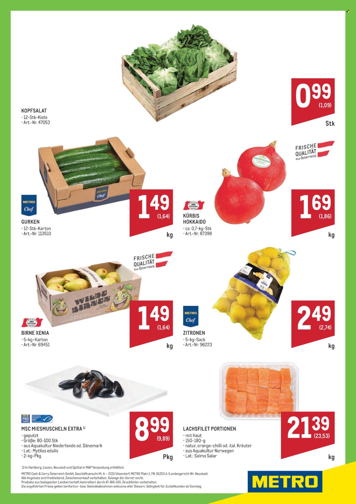 METRO Flugblatt - Ultrafrische Wochenhits KW05