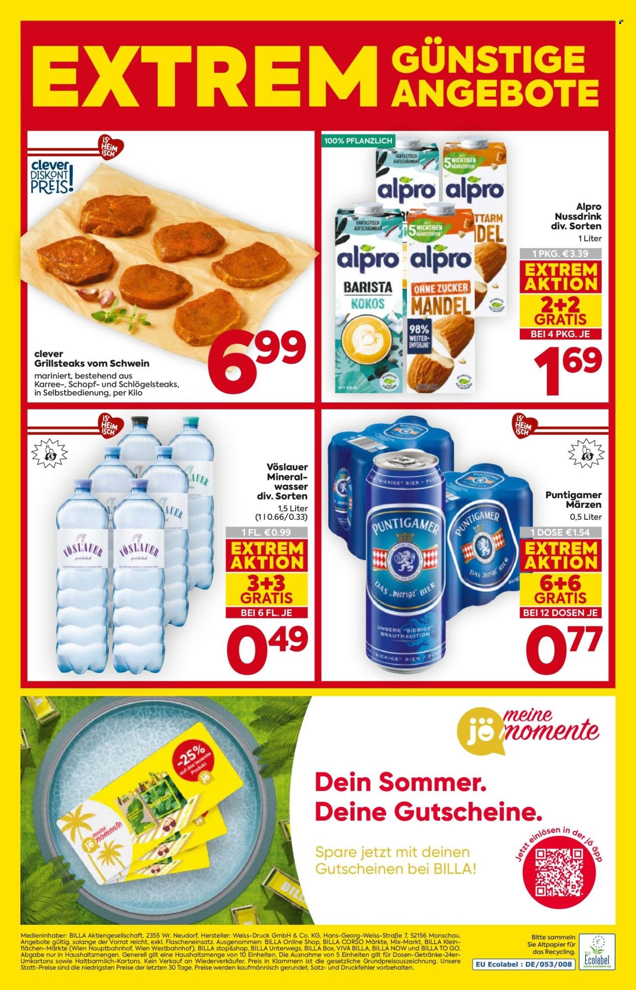 BILLA Flugblatt - Ab Donnerstag, 20.8.2026