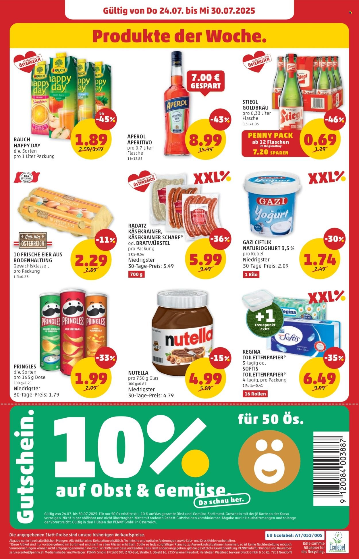 PENNY Flugblatt - Ab Donnerstag, 24.7.2025 (2025-07-24 - 2025-07-30)