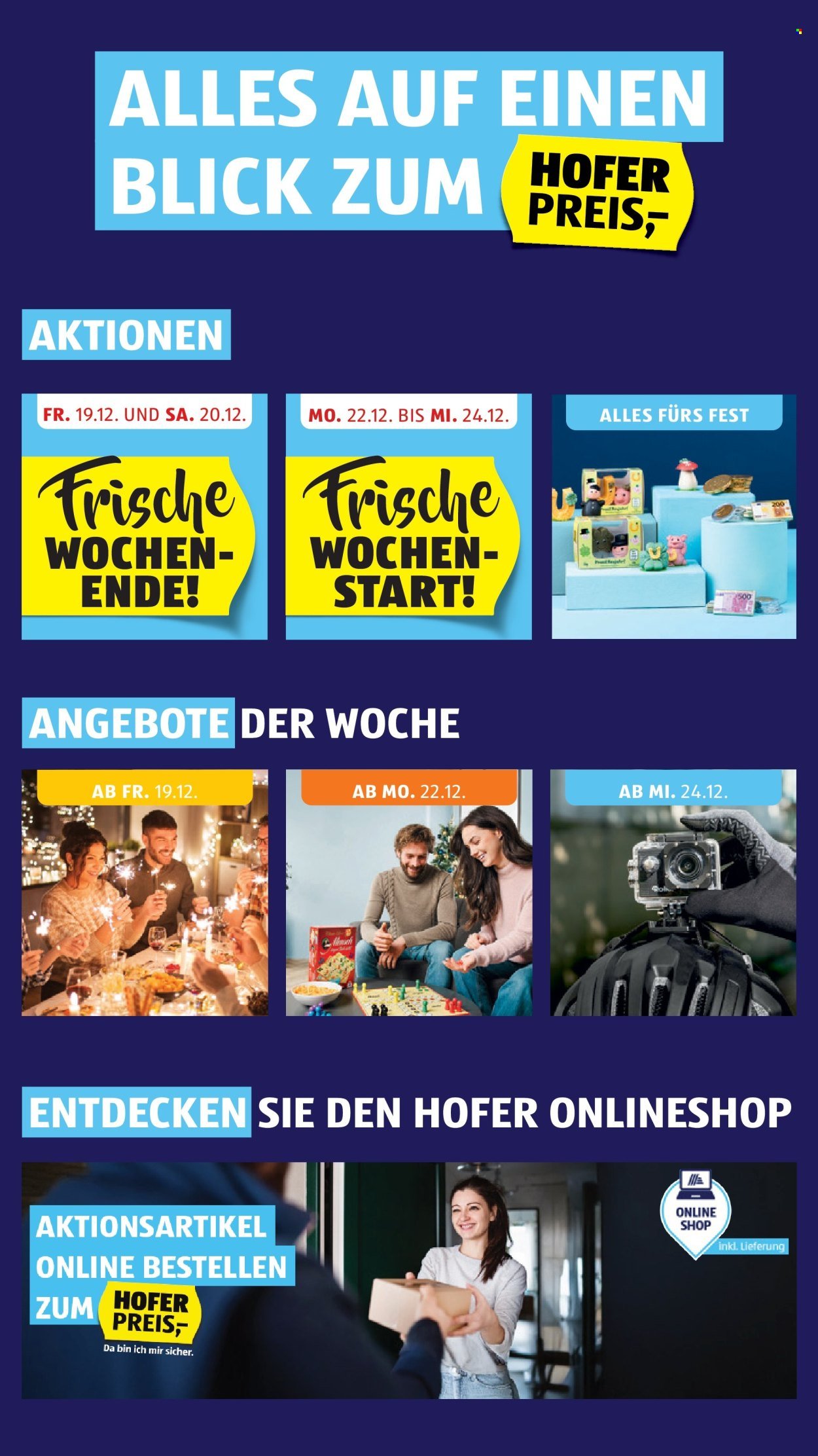 HOFER Flugblatt - Ab Freitag, 19.12.2025