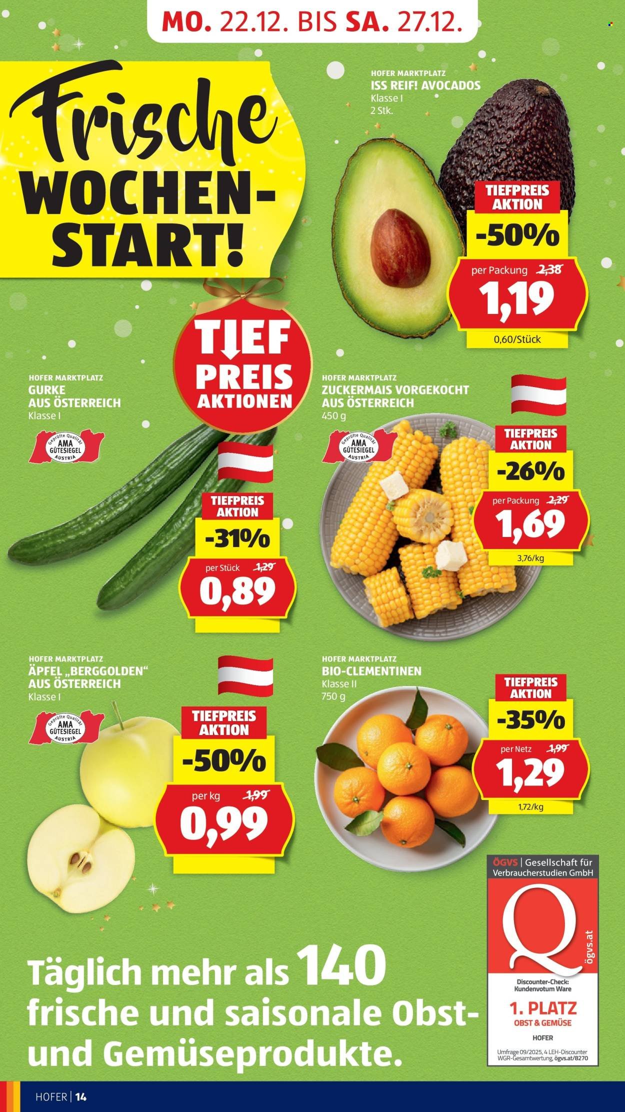 HOFER Flugblatt - Ab Freitag, 19.12.2025