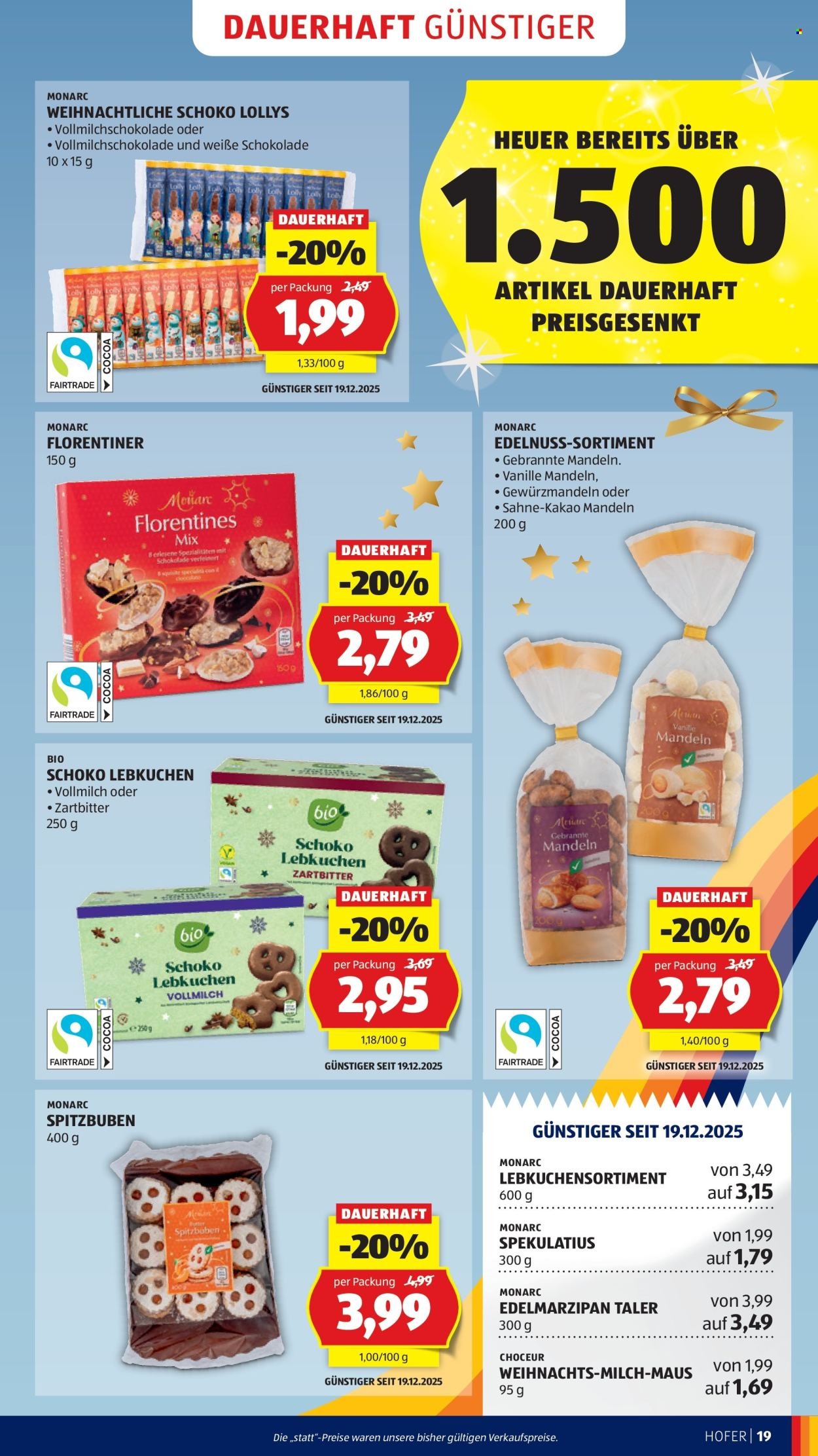 HOFER Flugblatt - Ab Freitag, 19.12.2025