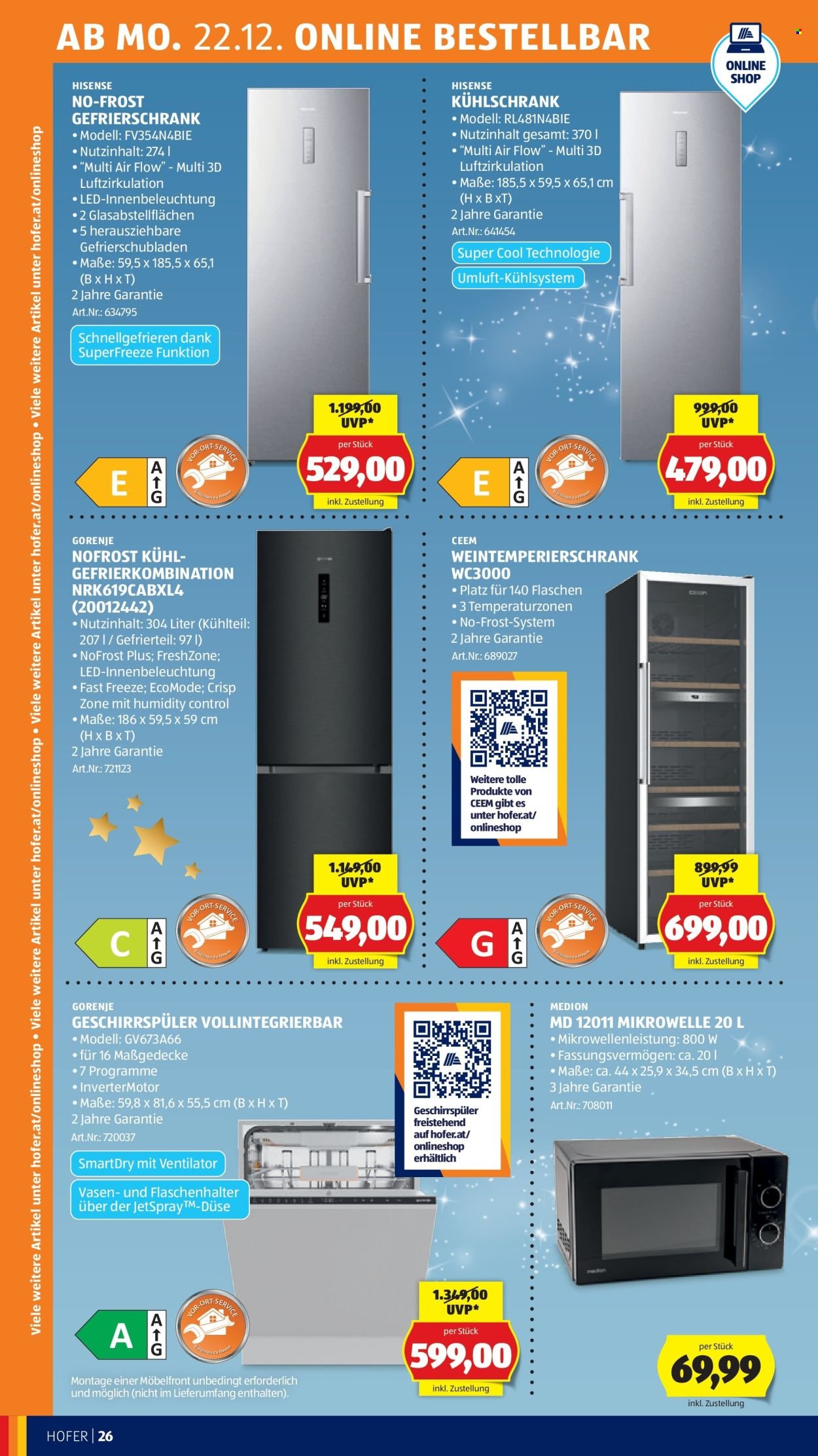 HOFER Flugblatt - Ab Freitag, 19.12.2025