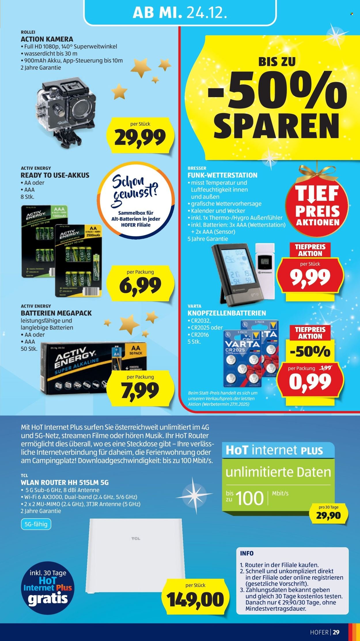 HOFER Flugblatt - Ab Freitag, 19.12.2025