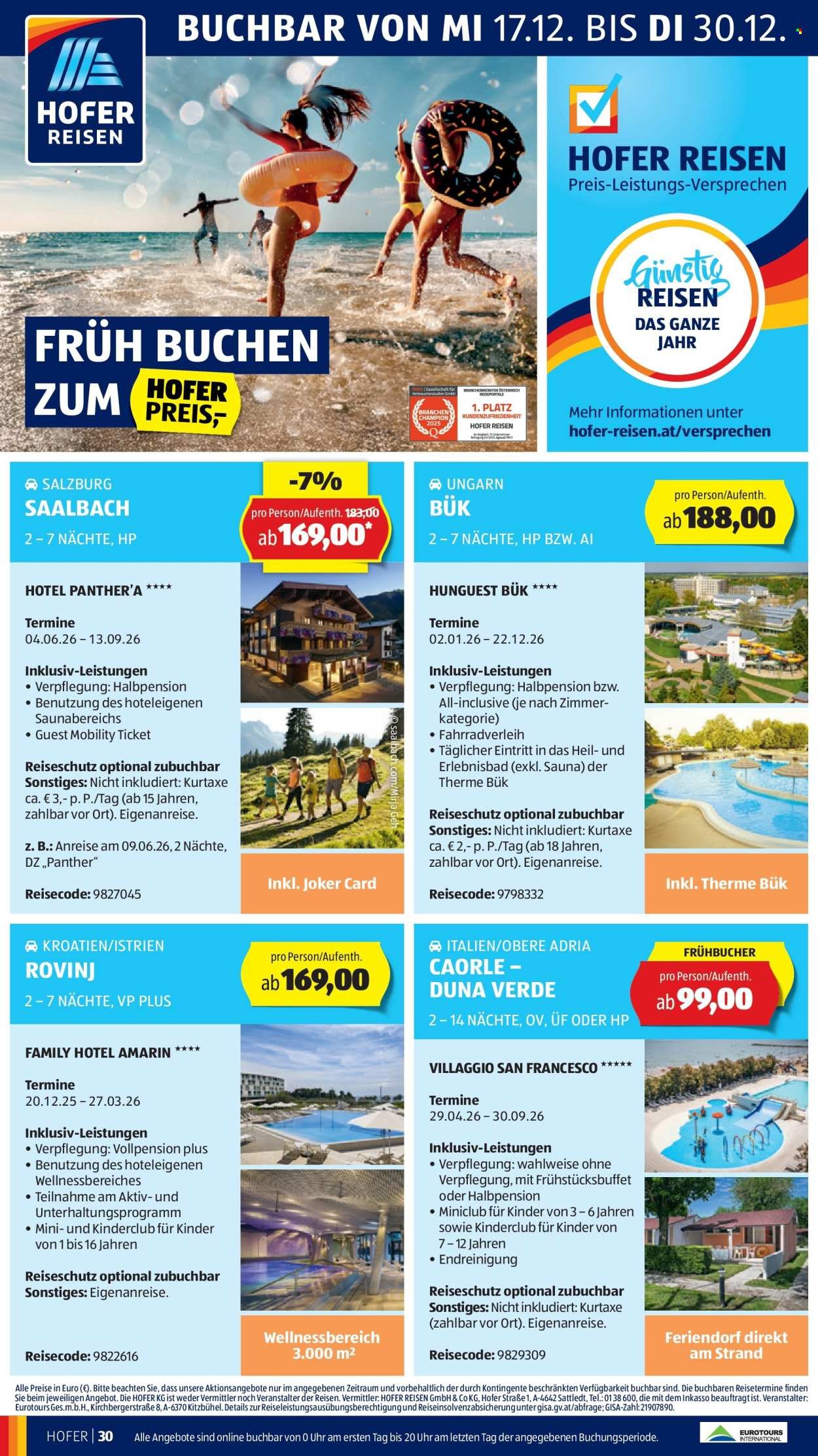 HOFER Flugblatt - Ab Freitag, 19.12.2025