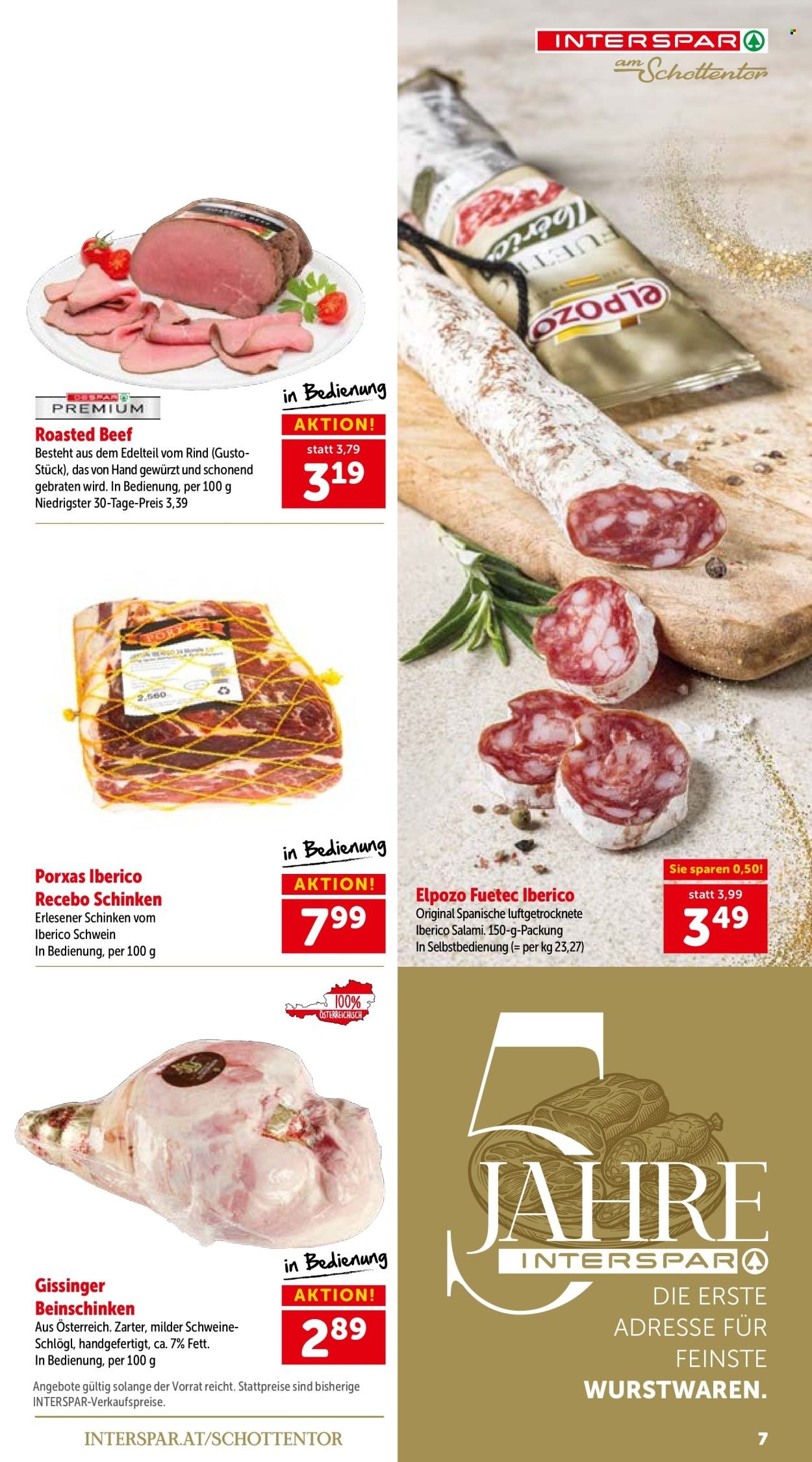 INTERSPAR Flugblatt - Ab Donnerstag, 21.5.2026