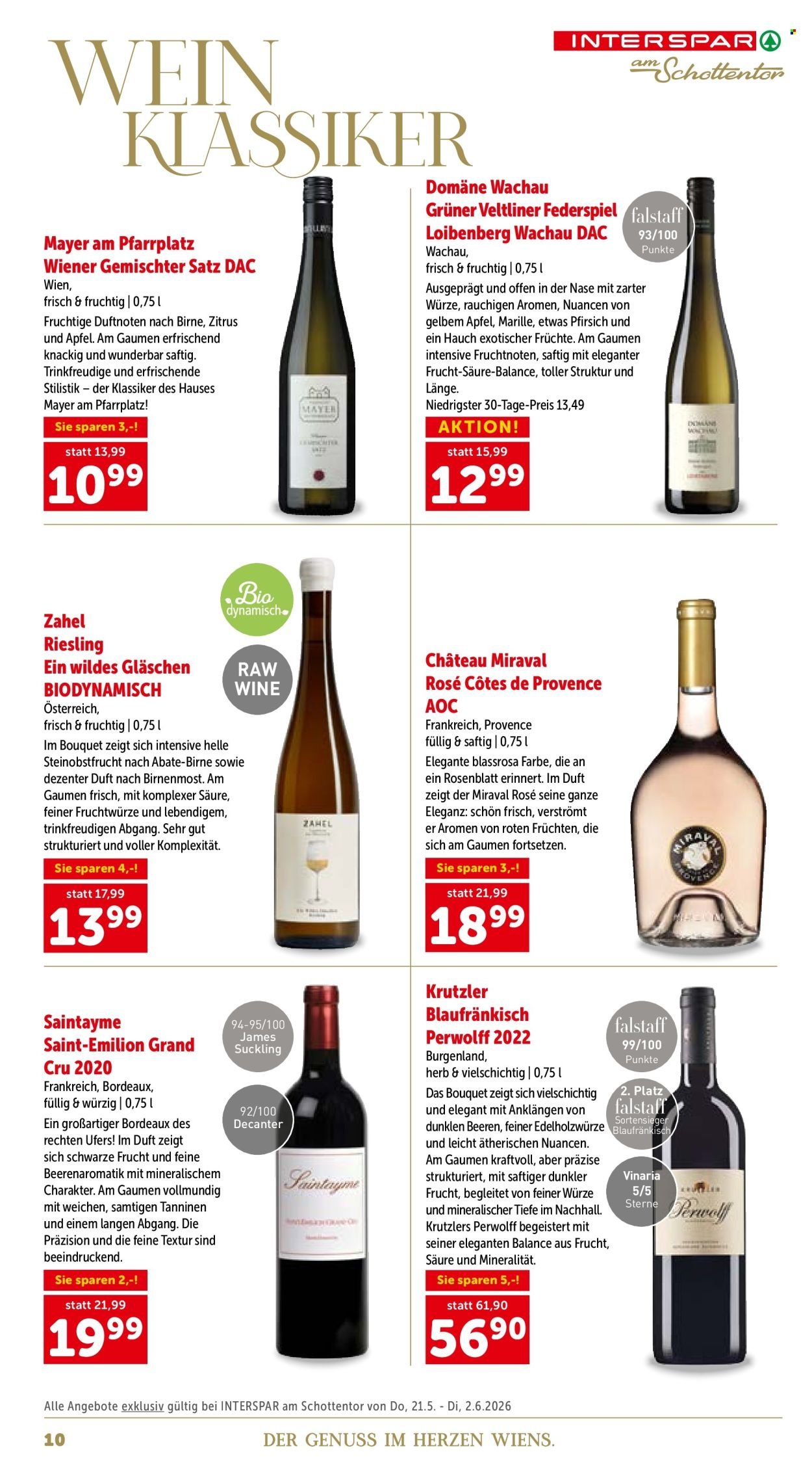 INTERSPAR Flugblatt - Ab Donnerstag, 21.5.2026