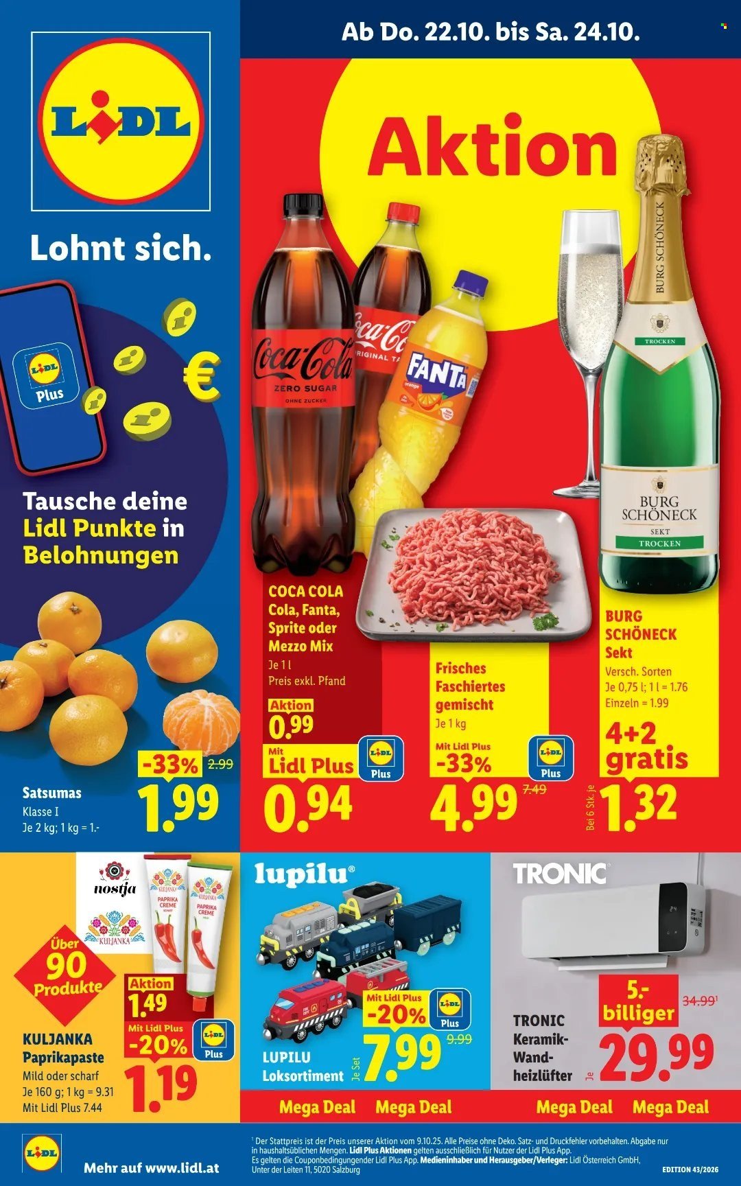 LIDL Flugblatt - Ab Donnerstag, 22.10.2026
