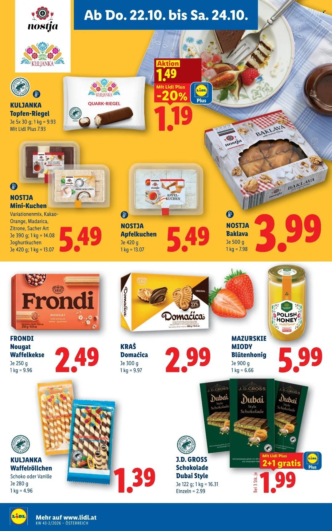 LIDL Flugblatt - Ab Donnerstag, 22.10.2026