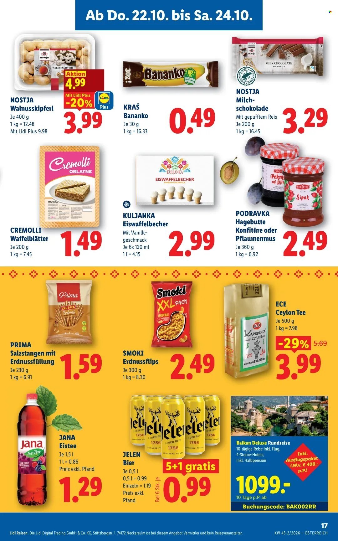 LIDL Flugblatt - Ab Donnerstag, 22.10.2026