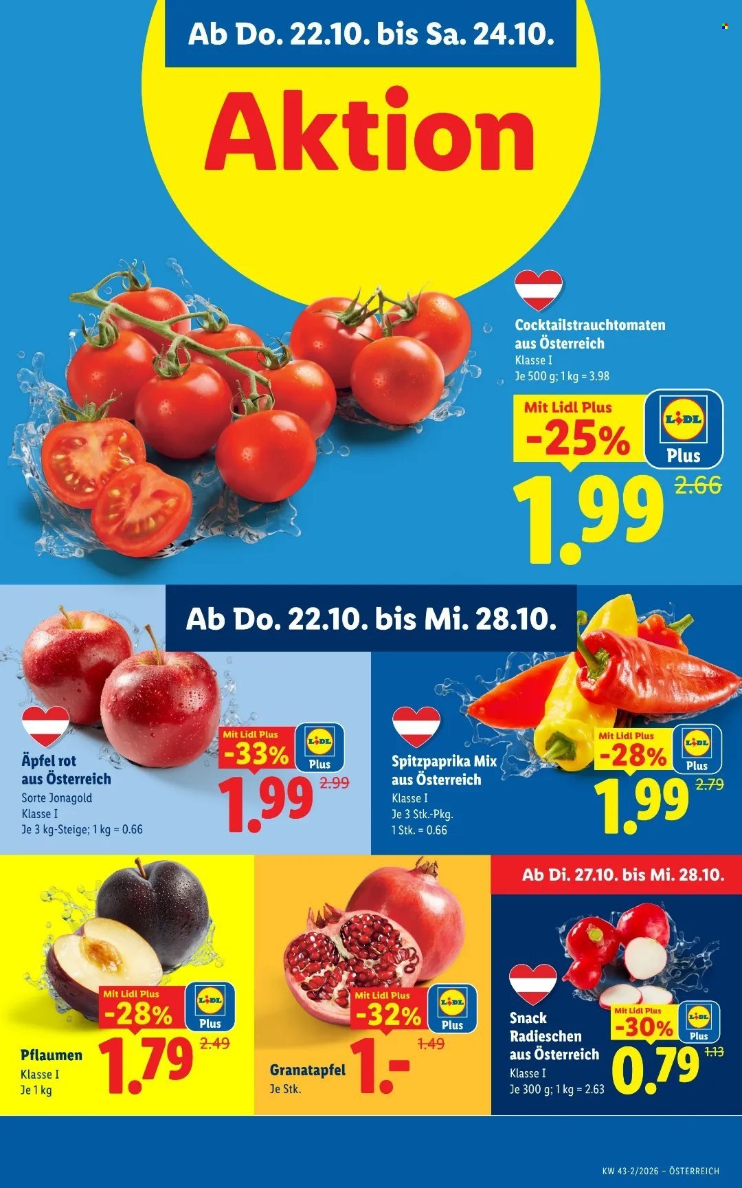 LIDL Flugblatt - Ab Donnerstag, 22.10.2026