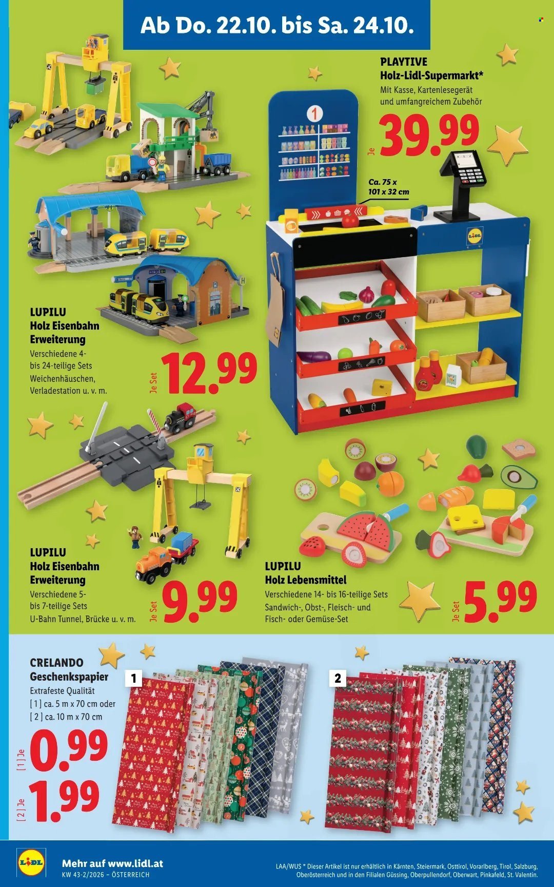 LIDL Flugblatt - Ab Donnerstag, 22.10.2026