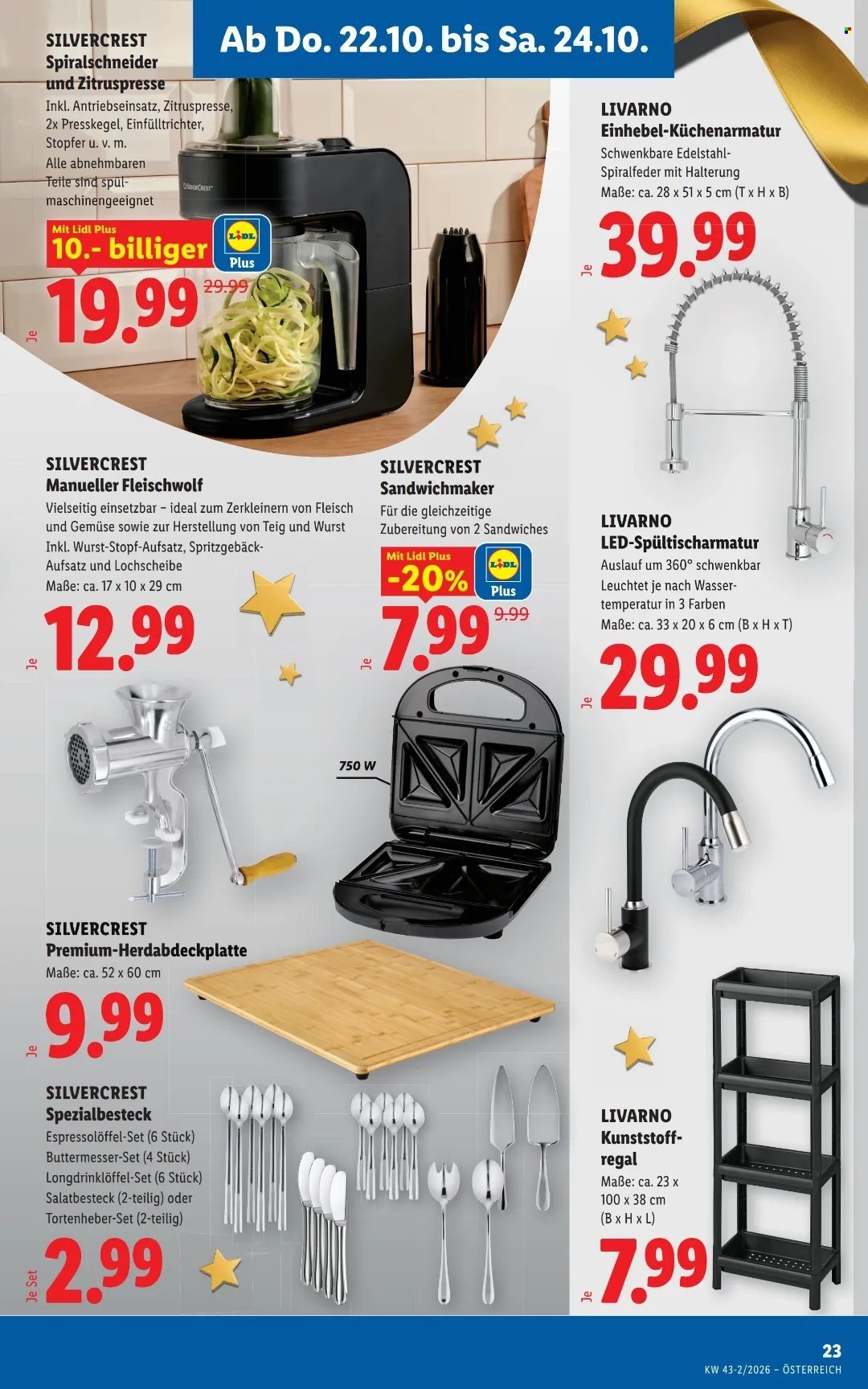 LIDL Flugblatt - Ab Donnerstag, 22.10.2026