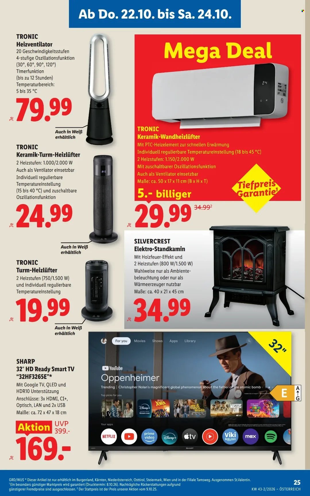 LIDL Flugblatt - Ab Donnerstag, 22.10.2026