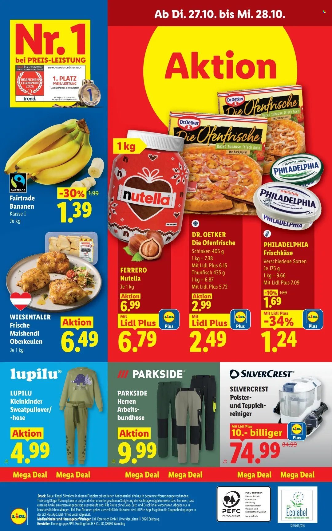 LIDL Flugblatt - Ab Donnerstag, 22.10.2026