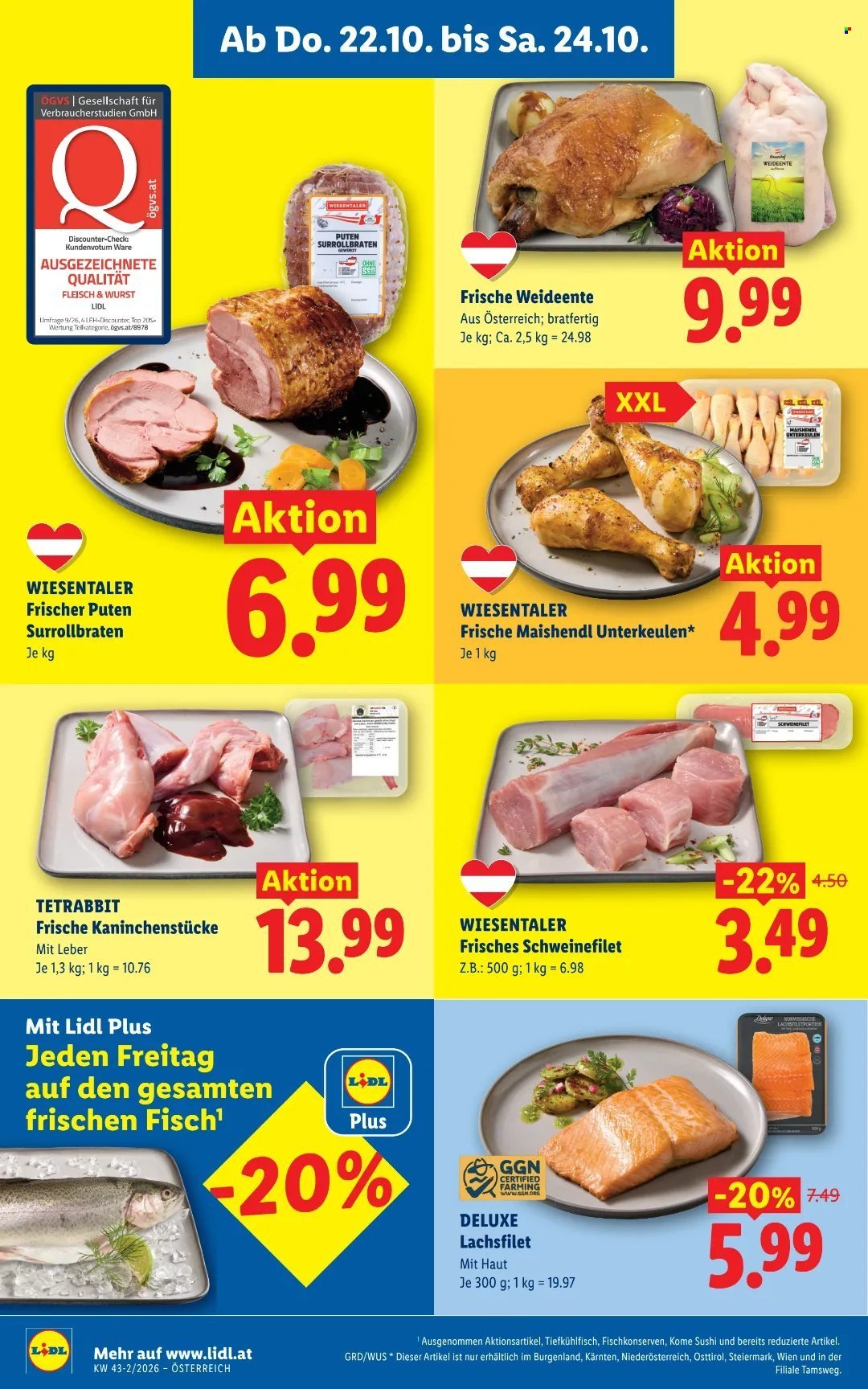 LIDL Flugblatt - Ab Donnerstag, 22.10.2026